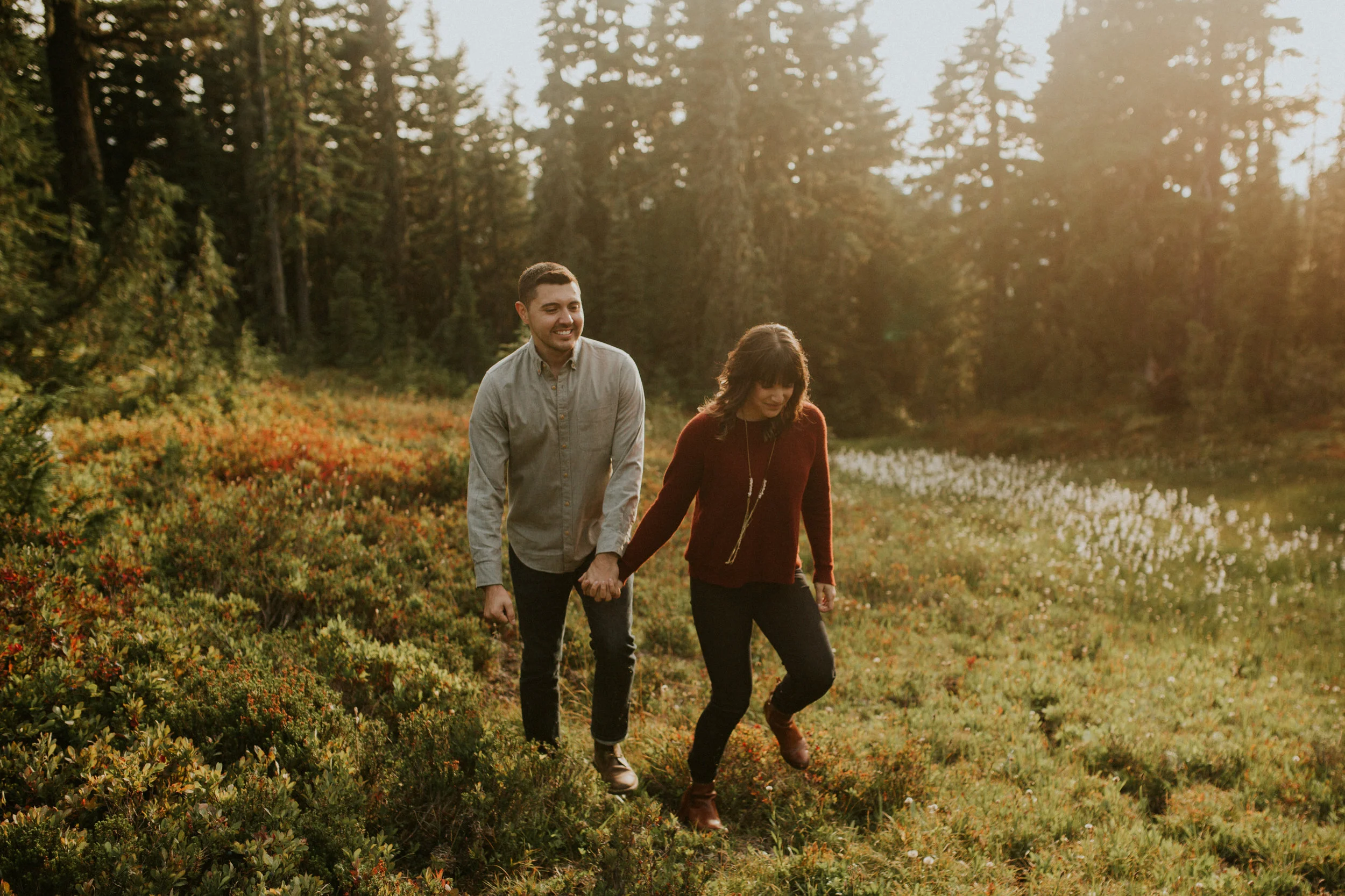 Mount Rainier engagement photos - Mount rainier twin firs trail - Ashford wedding photography - mount rainier elopement photography - Grenada engagement photos - Grenada wedding photographer - Spain wedding photography - Austria elopement photograph…