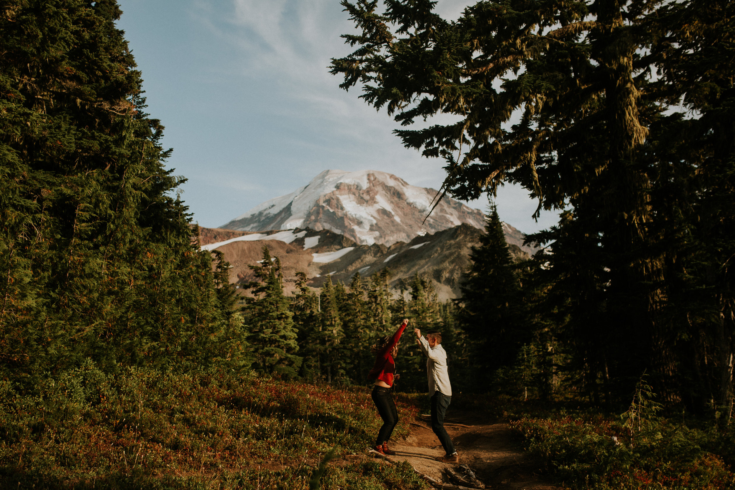 Mount Rainier engagement photos - Mount rainier twin firs trail - Ashford wedding photography - mount rainier elopement photography - Grenada engagement photos - Grenada wedding photographer - Spain wedding photography - Austria elopement photograph…