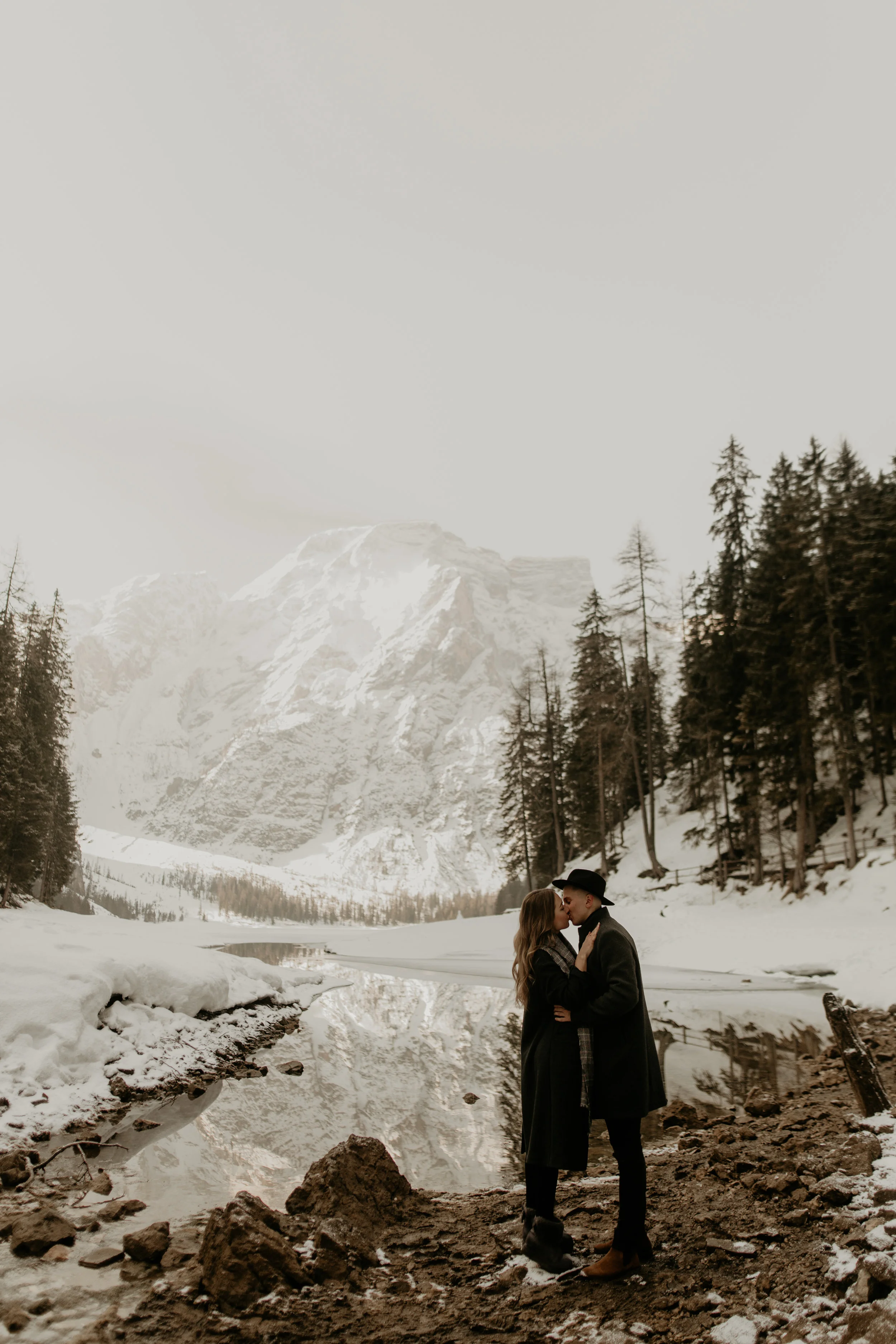 Italy elopement photographer - Lago di braies elopement photographer - Austria elopement photographer - Italy wedding photographer - Austria wedding photographer - Germany wedding photographer - Lago Di Braies- Prago Wildersee - Salzburg wedding pho…