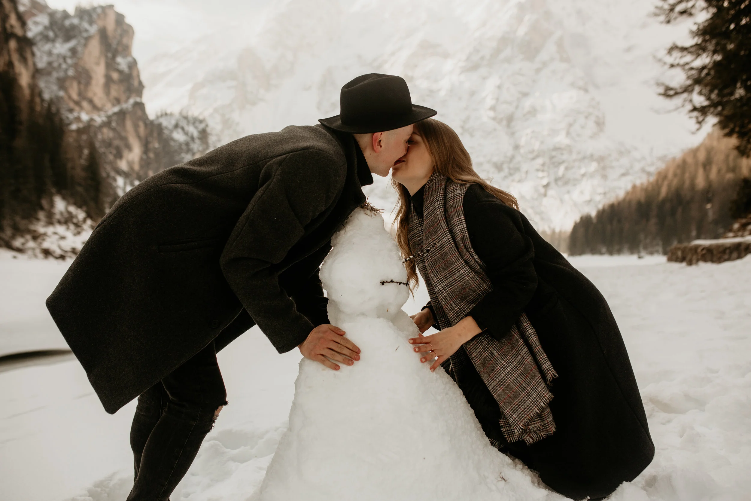 Italy elopement photographer - Lago di braies elopement photographer - Austria elopement photographer - Italy wedding photographer - Austria wedding photographer - Germany wedding photographer - Lago Di Braies- Prago Wildersee - Salzburg wedding pho…