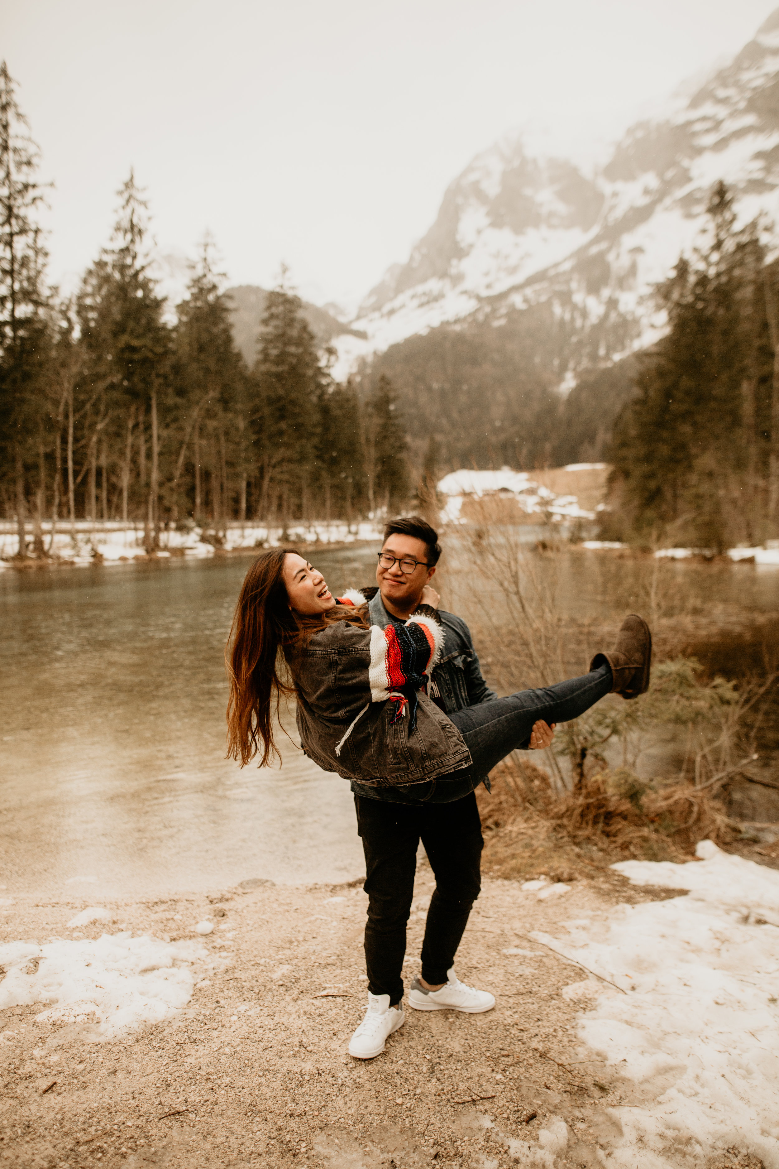 Austria elopement photographer - Hintersee elopement photographer - Austria elopement photographer - Italy wedding photographer - Austria wedding photographer - Germany wedding photographer - Lago Di Braies- Prago Wildersee - Salzburg wedding photog…