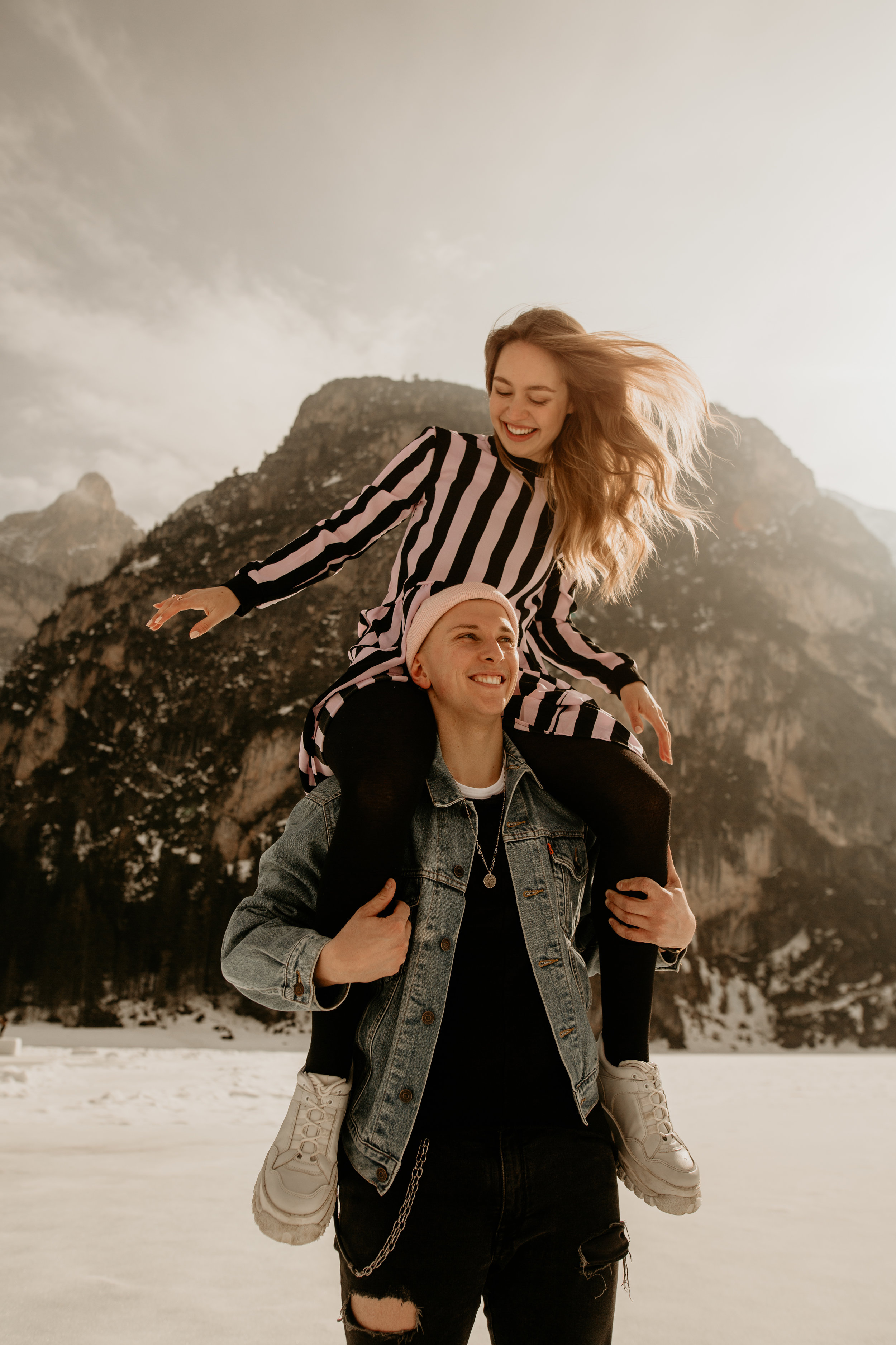 Italy elopement photographer - Lago di braies elopement photographer - Austria elopement photographer - Italy wedding photographer - Austria wedding photographer - Germany wedding photographer - Lago Di Braies- Prago Wildersee - Salzburg wedding pho…
