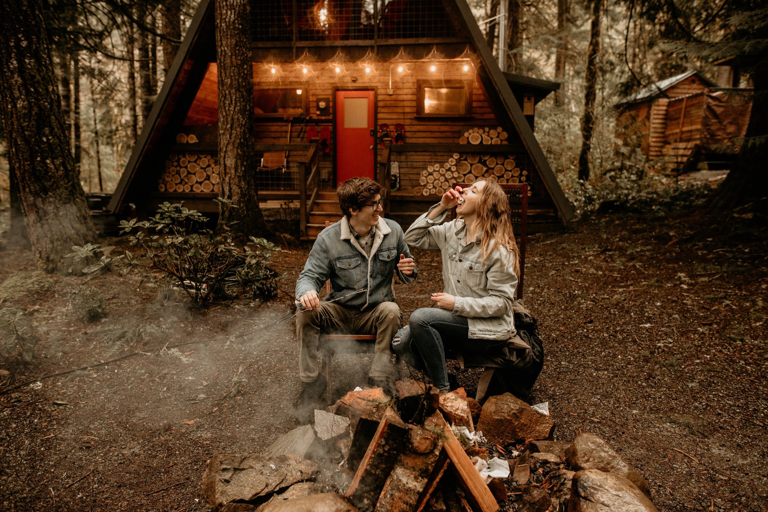 Mt rainier a-frame, mt rainier national park, backwood cabin, little owl cabin, Seattle elopement photographer - pnw elopement photographer - tacoma elopement photographer - Seattle wedding photographer - tacoma wedding photographer - pnw wedding p…