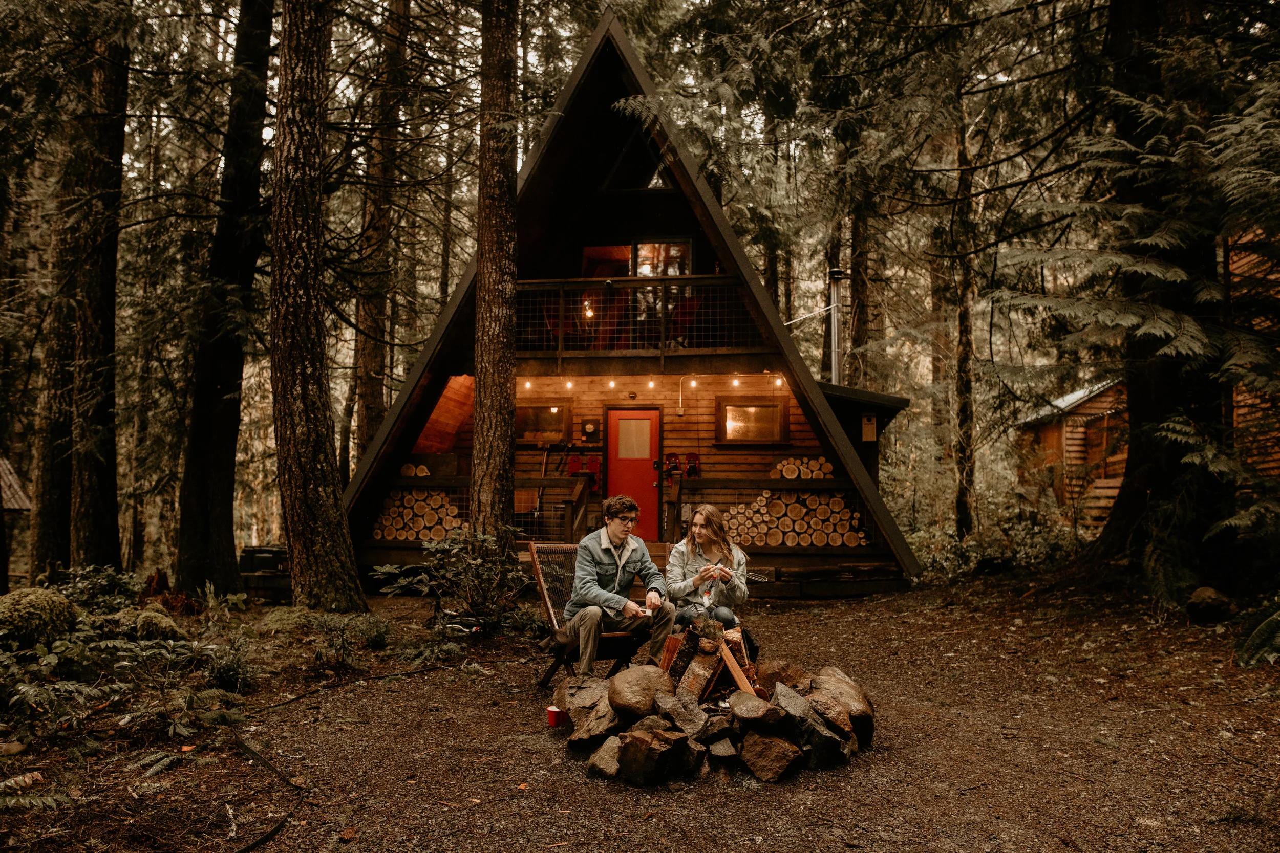 Mt rainier a-frame, mt rainier national park, backwood cabin, little owl cabin, Seattle elopement photographer - pnw elopement photographer - tacoma elopement photographer - Seattle wedding photographer - tacoma wedding photographer - pnw wedding p…