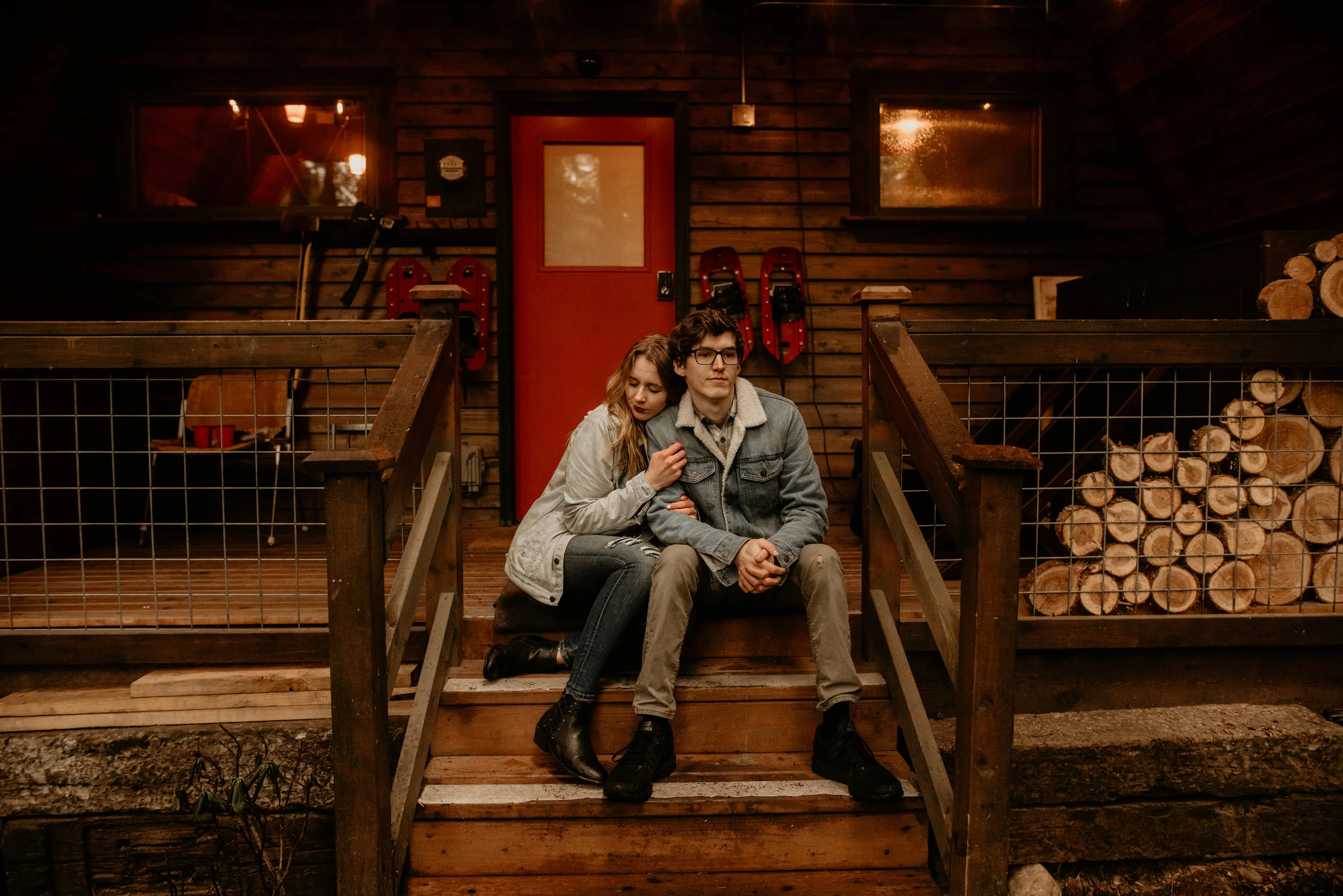 Mt rainier a-frame, mt rainier national park, backwood cabin, little owl cabin, Seattle elopement photographer - pnw elopement photographer - tacoma elopement photographer - Seattle wedding photographer - tacoma wedding photographer - pnw wedding p…