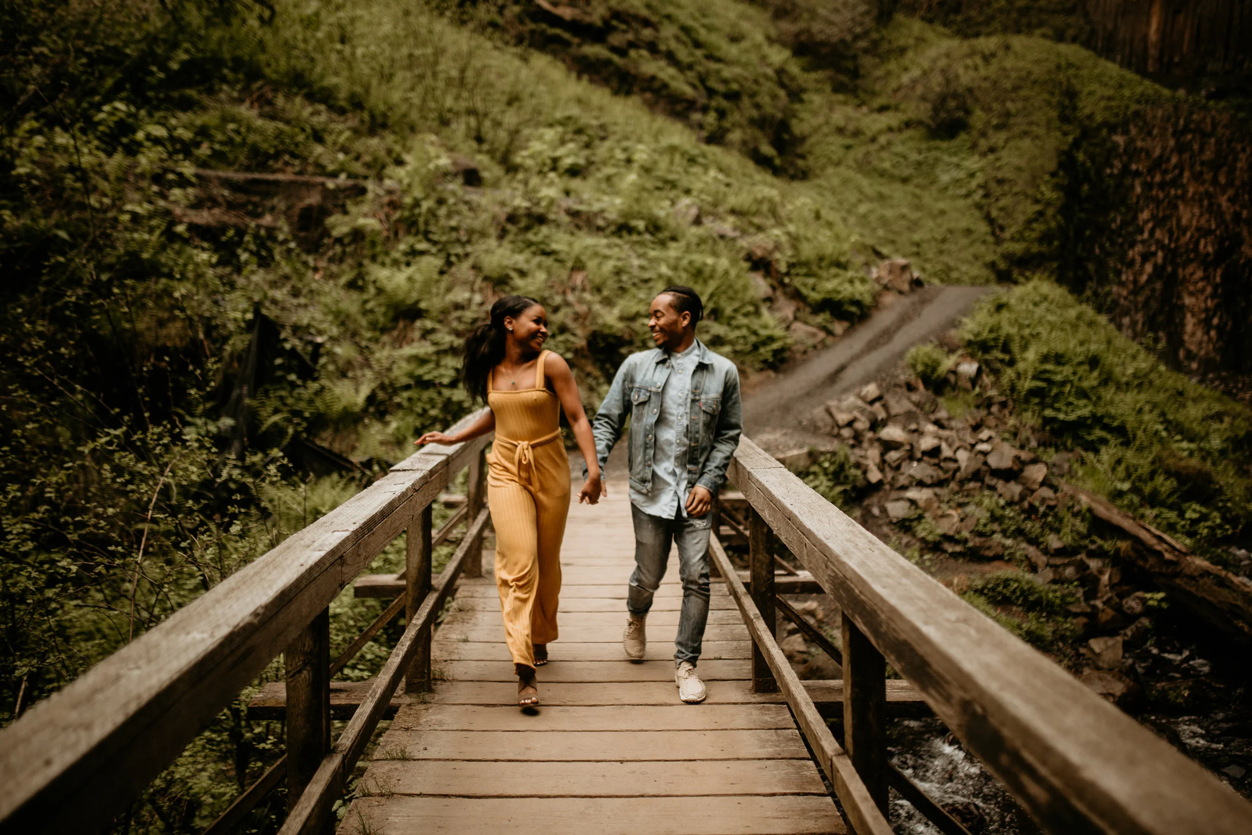 Latourell falls engagement photos - Columbia river gorge engagement photos - latourell falls - Portland engagement photos -Portland elopement photographer - pnw elopement photographer -Oregon elopement photographer - Seattle wedding photographer - P…