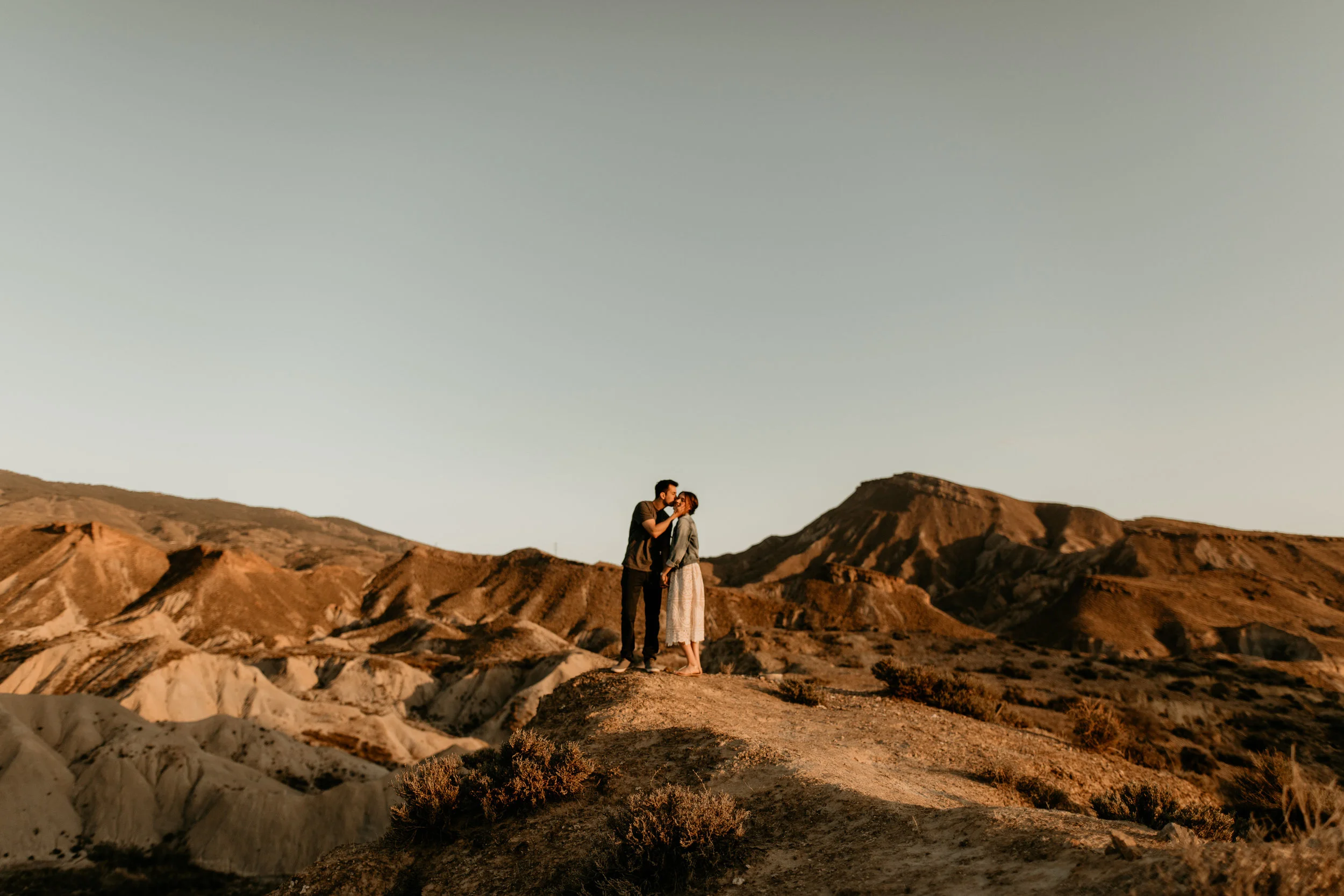 Tabernas Desert Engagement Photos Granada Spain 