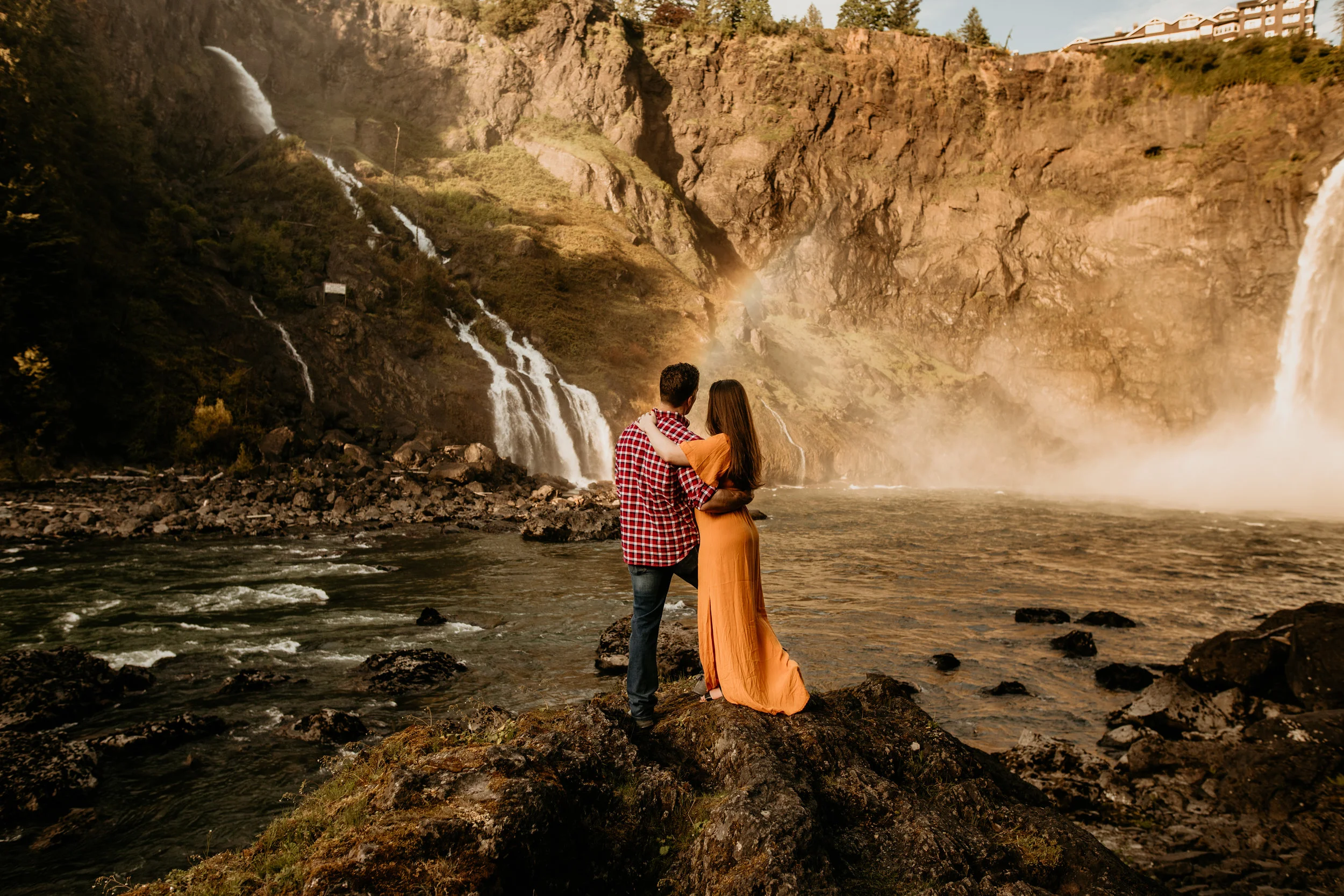 Snoqualmie falls engagement photos - snoqualmie pass engagement photos - snoqualmie falls - Issaquah engagement photos - Seattle elopement photographer - pnw elopement photographer - tacoma elopement photographer - Seattle wedding photographer - ta…