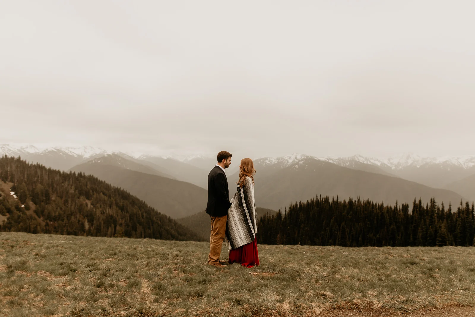 Hurricane Ridge engagement photos - Olympic national park engagement photos - hurricane ridge- Port Angeles engagement photos - Hurricane ridge elopement photographer - pnw elopement photographer - Oregon elopement photographer - Port Angeles weddin…