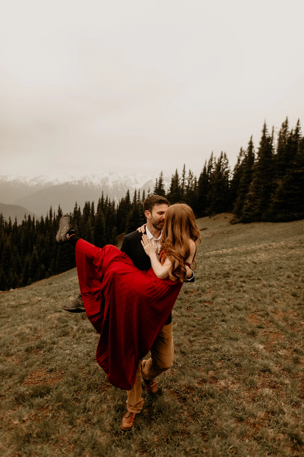 Hurricane Ridge engagement photos - Olympic national park engagement photos - hurricane ridge- Port Angeles engagement photos - Hurricane ridge elopement photographer - pnw elopement photographer - Oregon elopement photographer - Port Angeles weddin…