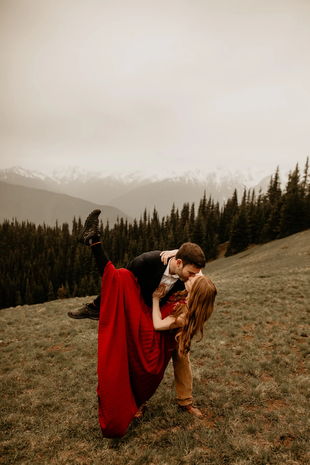 Hurricane Ridge engagement photos - Olympic national park engagement photos - hurricane ridge- Port Angeles engagement photos - Hurricane ridge elopement photographer - pnw elopement photographer - Oregon elopement photographer - Port Angeles weddin…