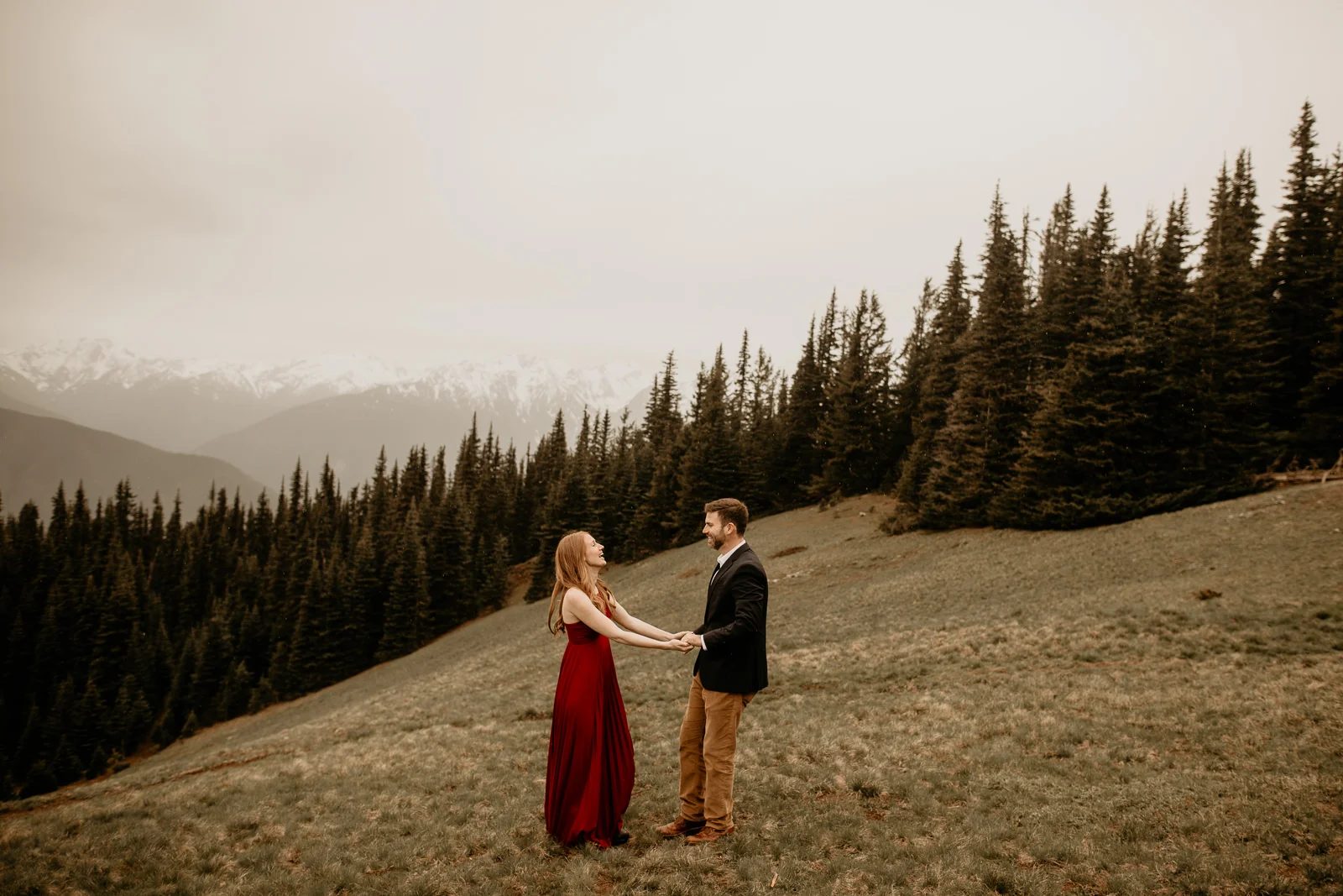 Hurricane Ridge engagement photos - Olympic national park engagement photos - hurricane ridge- Port Angeles engagement photos - Hurricane ridge elopement photographer - pnw elopement photographer - Oregon elopement photographer - Port Angeles weddin…