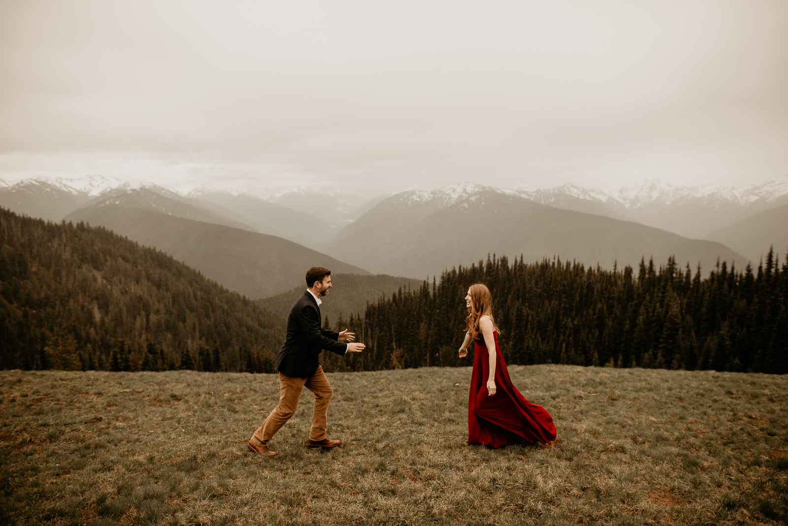 Hurricane Ridge engagement photos - Olympic national park engagement photos - hurricane ridge- Port Angeles engagement photos - Hurricane ridge elopement photographer - pnw elopement photographer - Oregon elopement photographer - Port Angeles weddin…