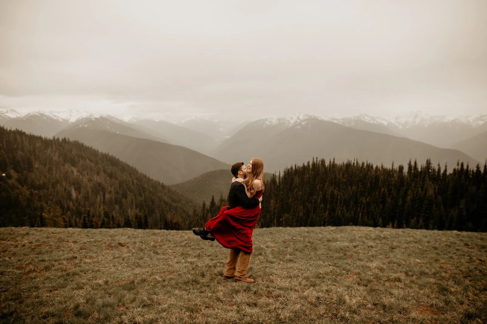 Hurricane Ridge engagement photos - Olympic national park engagement photos - hurricane ridge- Port Angeles engagement photos - Hurricane ridge elopement photographer - pnw elopement photographer - Oregon elopement photographer - Port Angeles weddin…