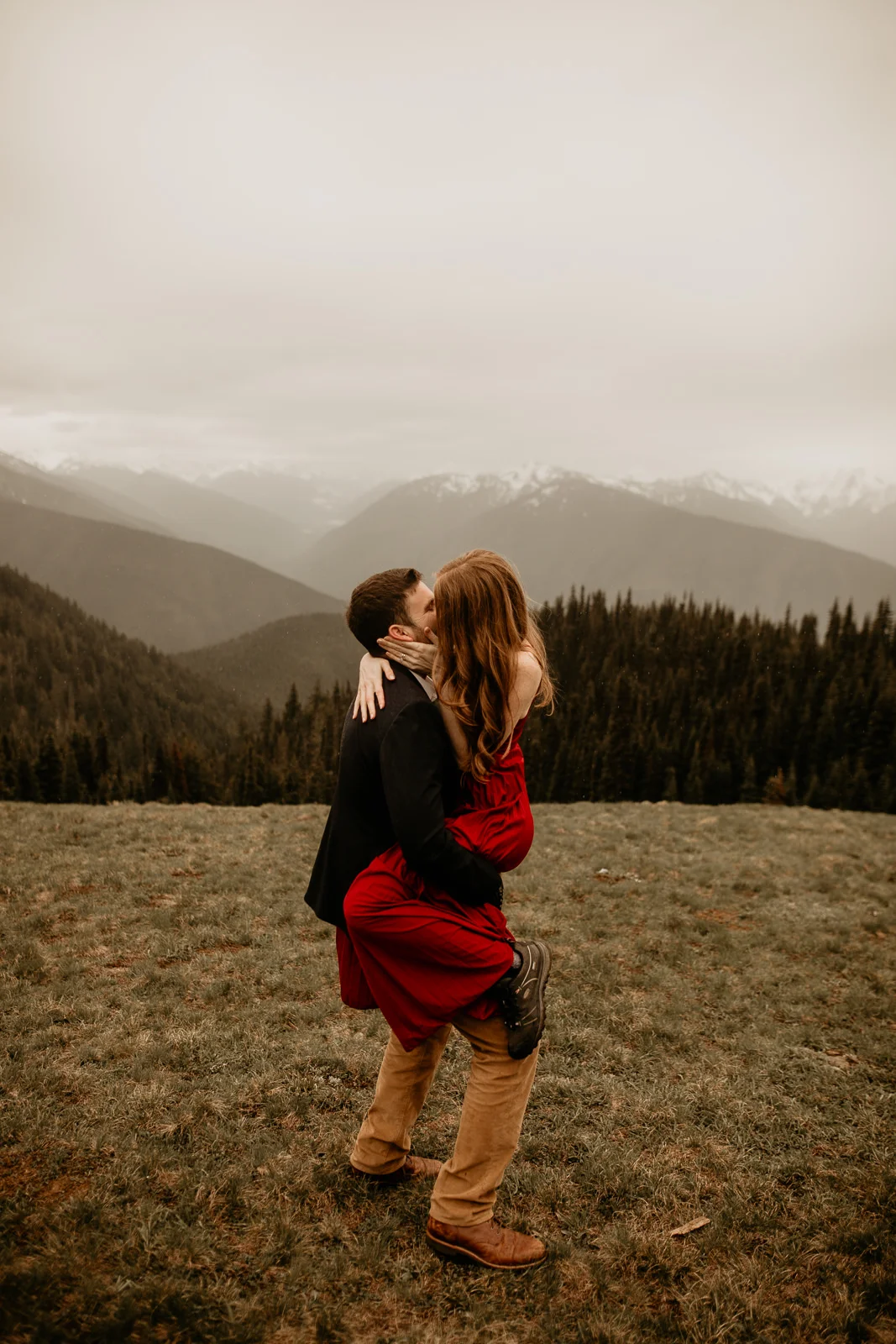 Hurricane Ridge engagement photos - Olympic national park engagement photos - hurricane ridge- Port Angeles engagement photos - Hurricane ridge elopement photographer - pnw elopement photographer - Oregon elopement photographer - Port Angeles weddin…