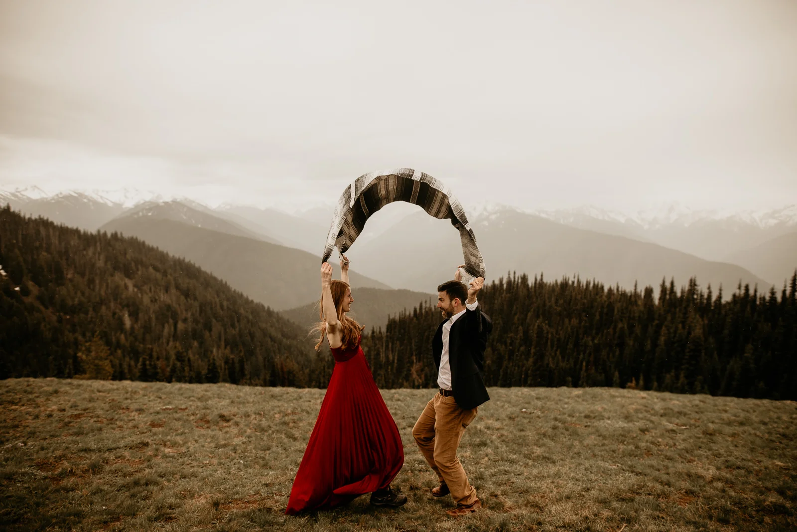 Hurricane Ridge engagement photos - Olympic national park engagement photos - hurricane ridge- Port Angeles engagement photos - Hurricane ridge elopement photographer - pnw elopement photographer - Oregon elopement photographer - Port Angeles weddin…