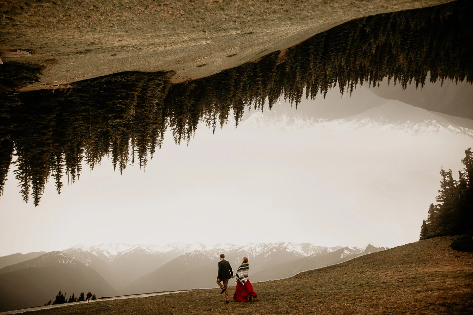 Hurricane Ridge Elopement Photographer