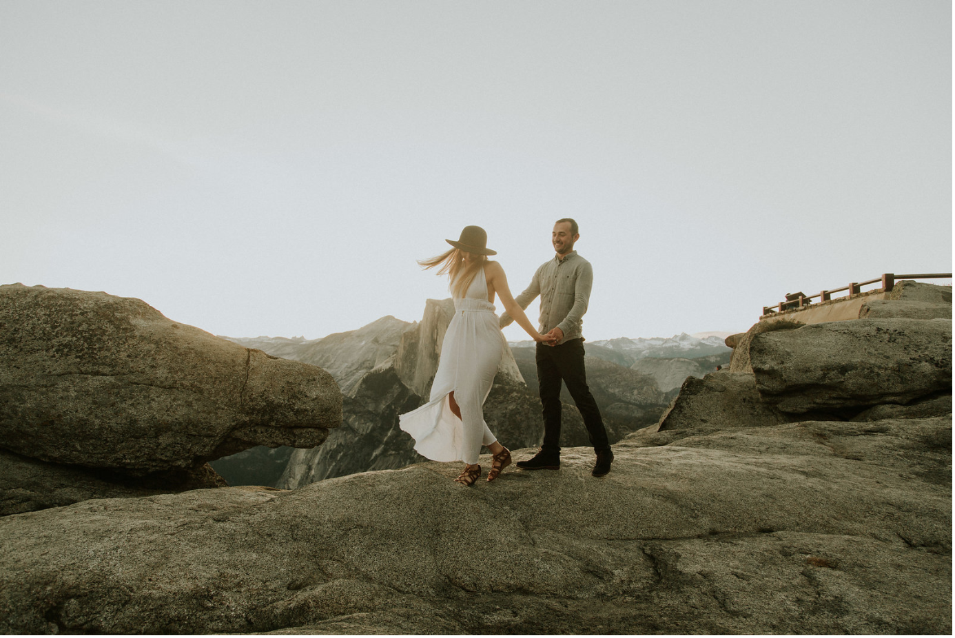 GLACIER POINT. 3 MILE HIKE, BEST AT SUNSET AND SUNRISE