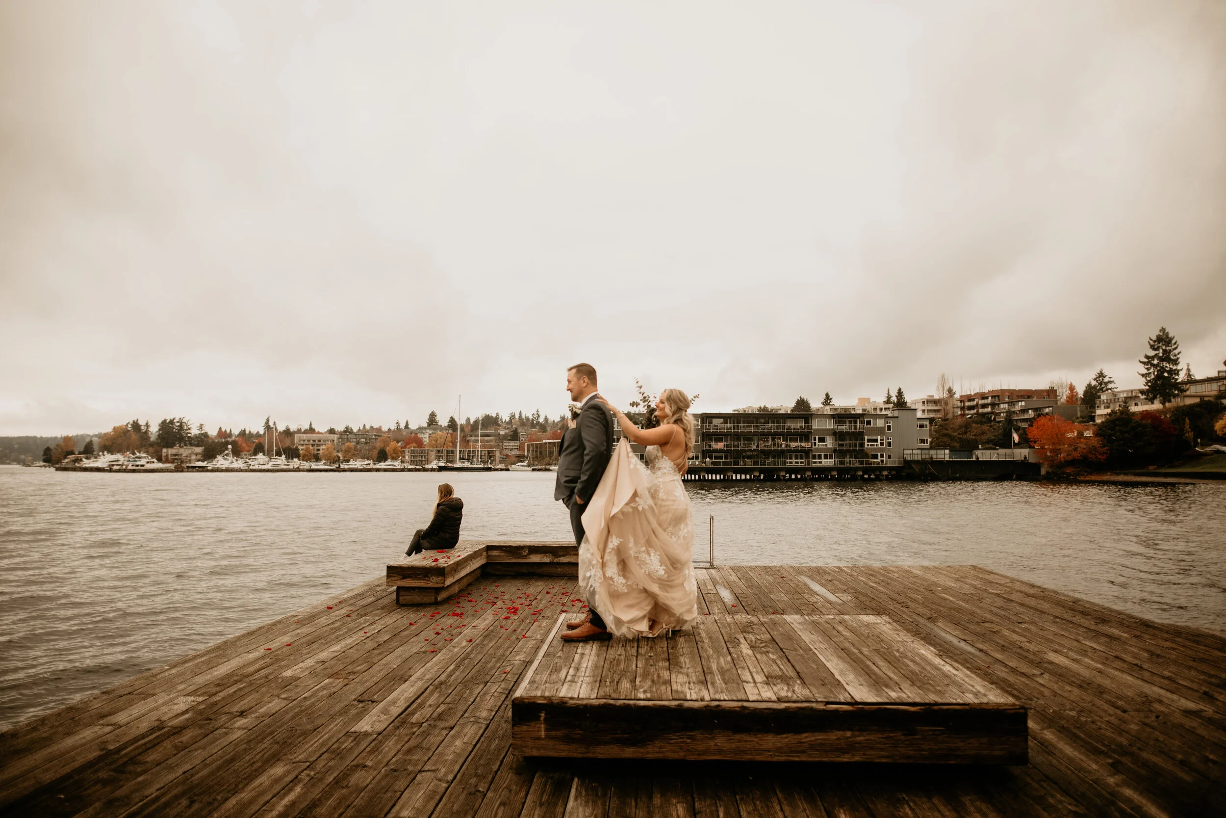 Snoqualmie falls elopement - Salish lodge elopement - snoqualmie falls wedding - Salish lodge wedding - snoqualmie falls elopement photographer - Salish lodge wedding photographer - snoqualmie pass elopement - waterfall elopement vibes - fall elopem…