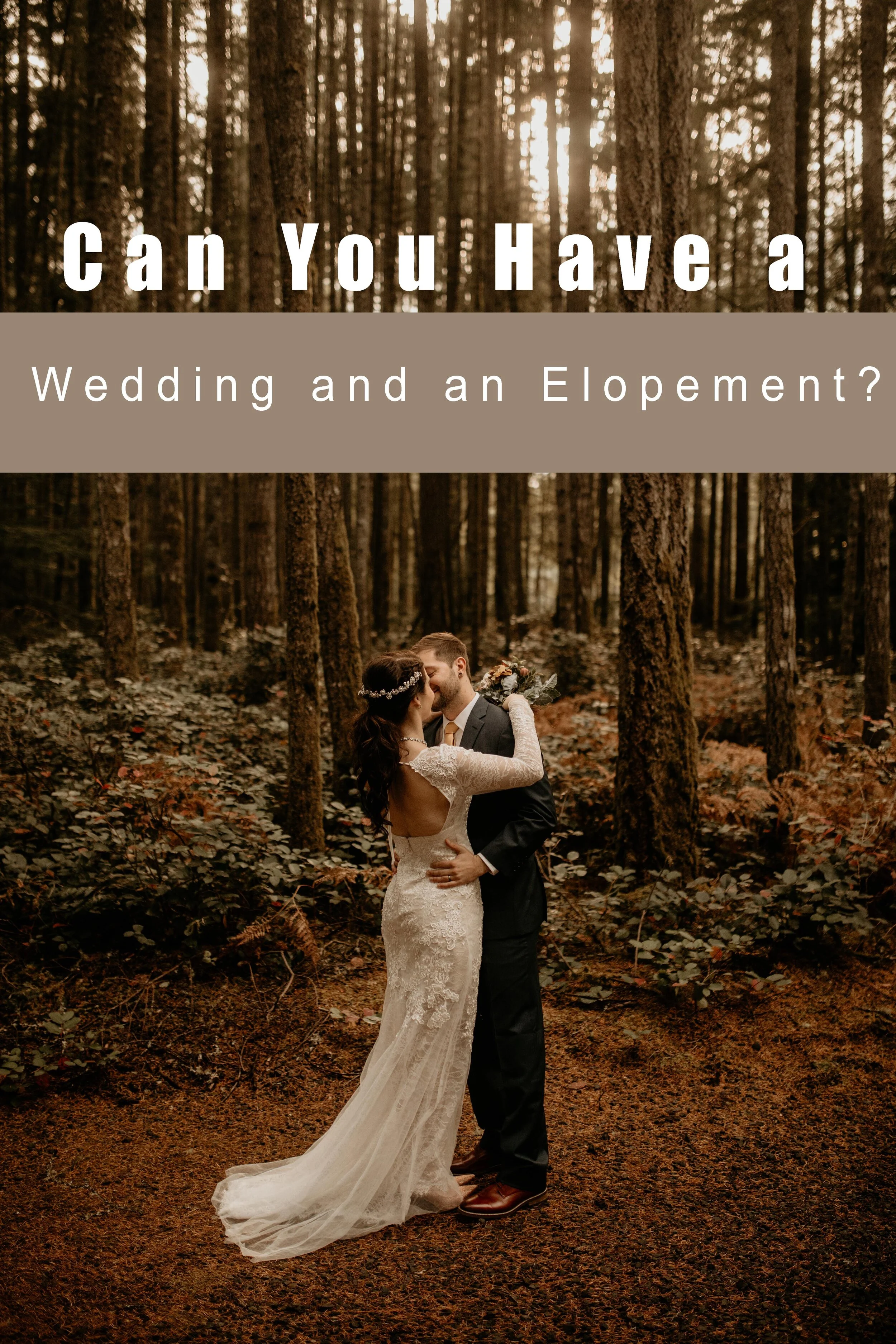 Want To Elope AND Have a Wedding? Its possible! 