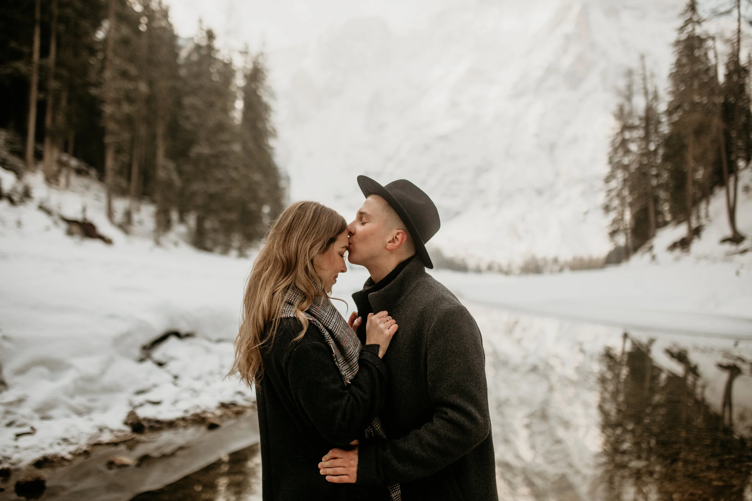 lago di braies elopement photographer