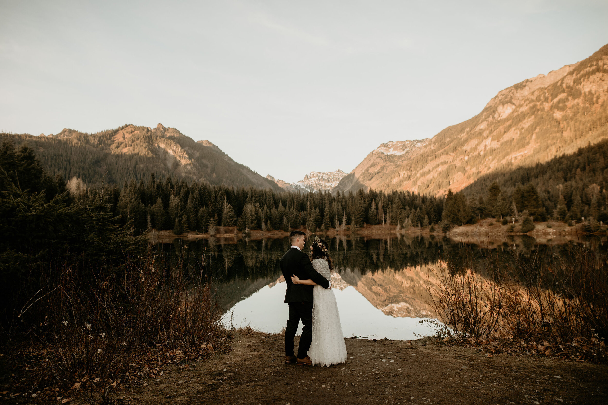 Gold Creek Pond trail: 1 Mile hike