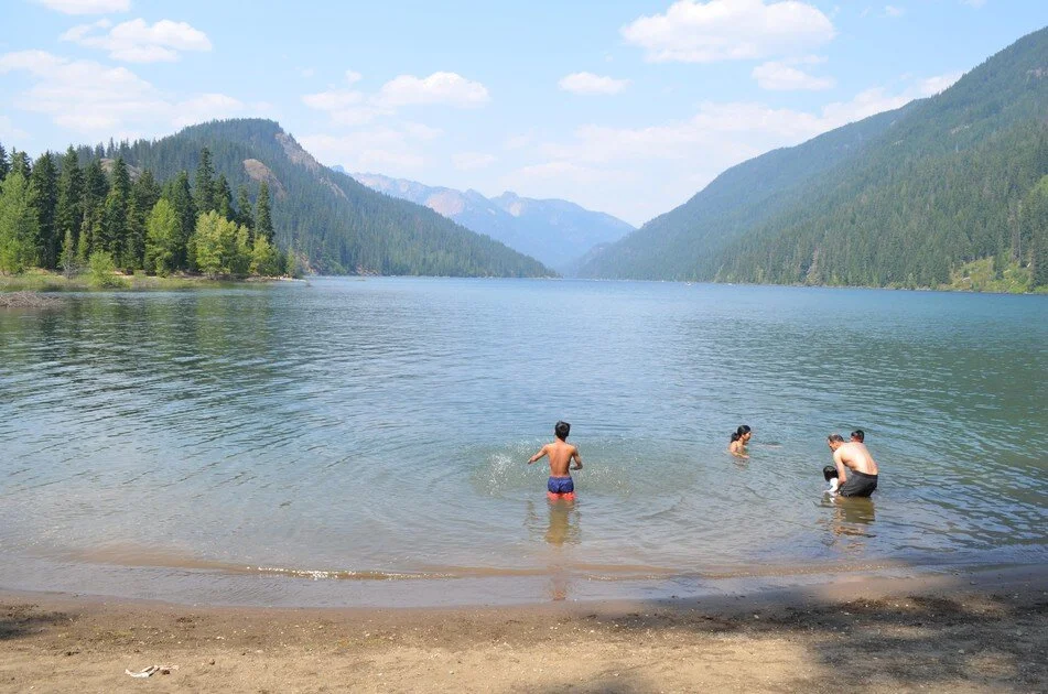Kachess Lake. No hike needed, but there are some options!