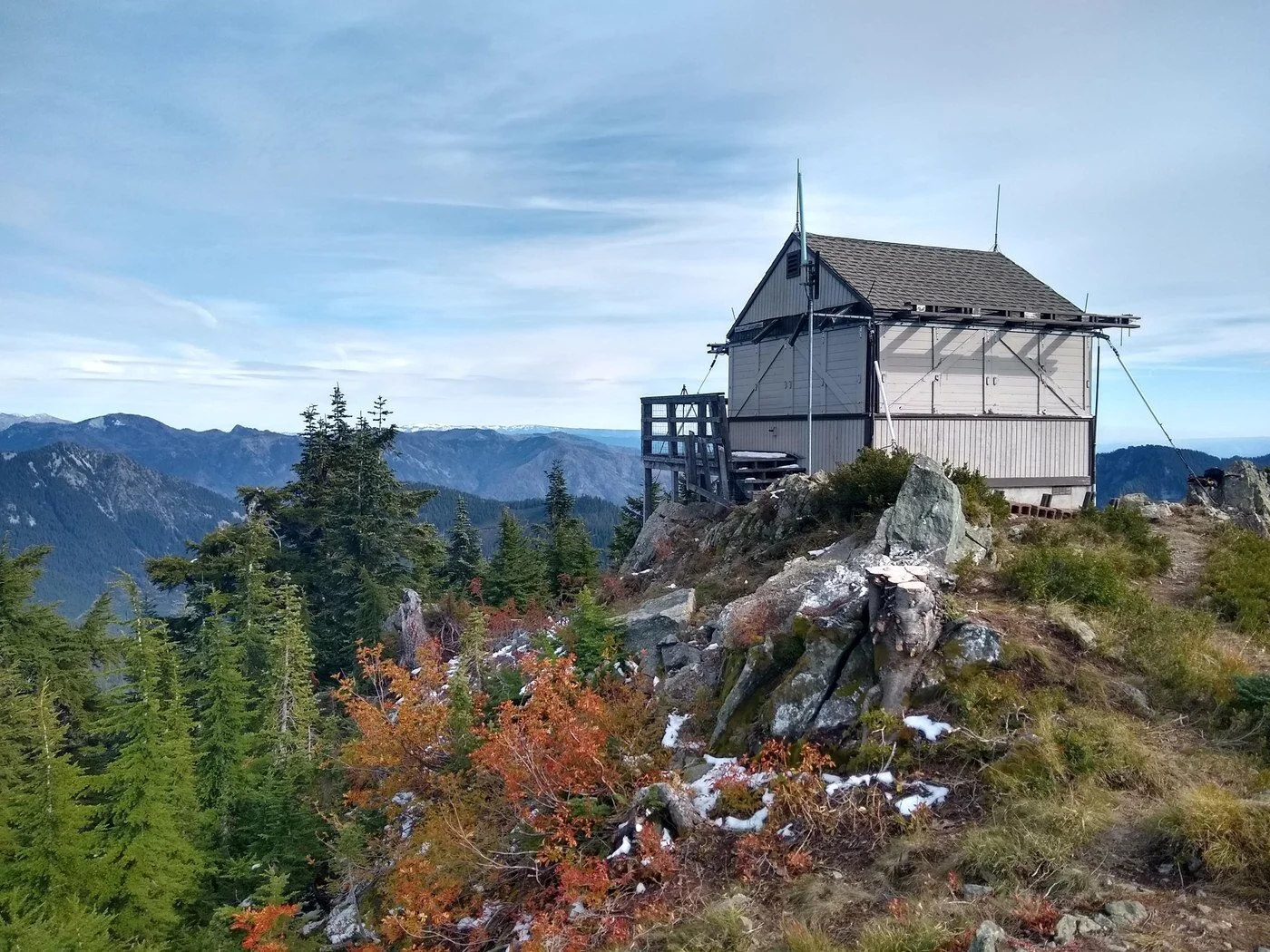 Thorp Mountain Lookout: 7.4 miles rountrip
