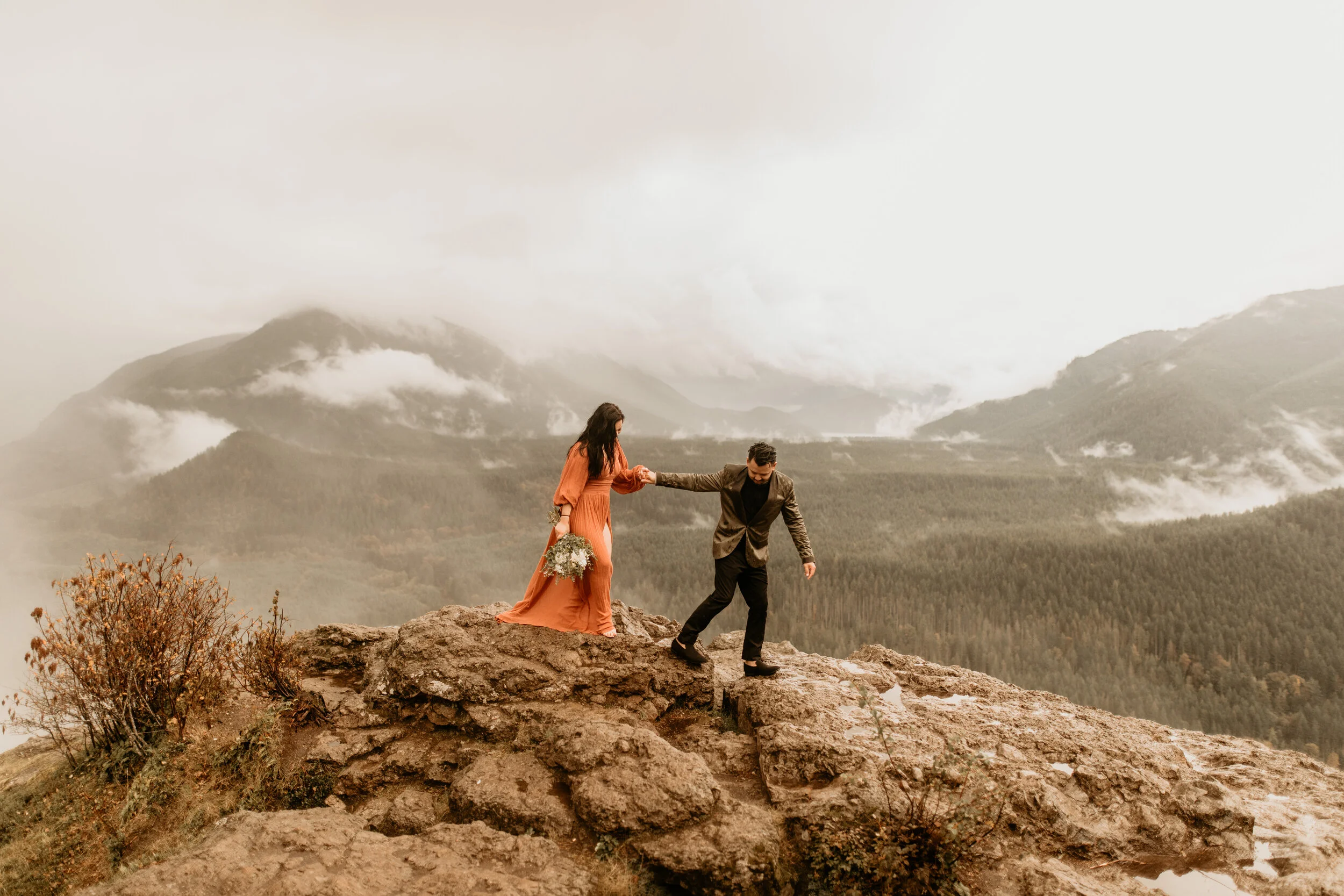 Good old Rattlesnake ridge: 2 miles to the top, I usually go to the second ledge that no one goes to so you can have privacy! Or just hang out at the lake and don’t do the hike!