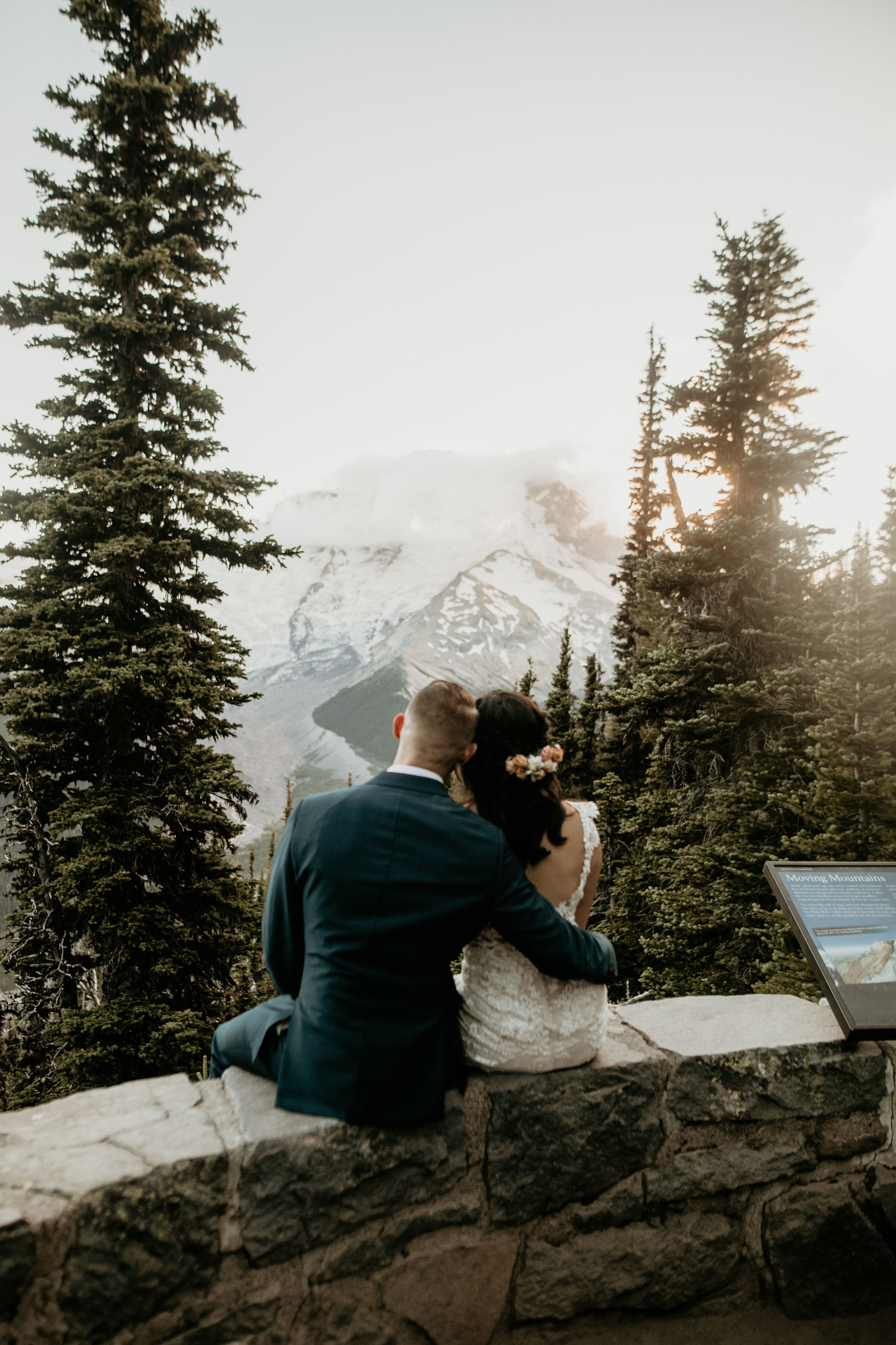 elope at mt rainier