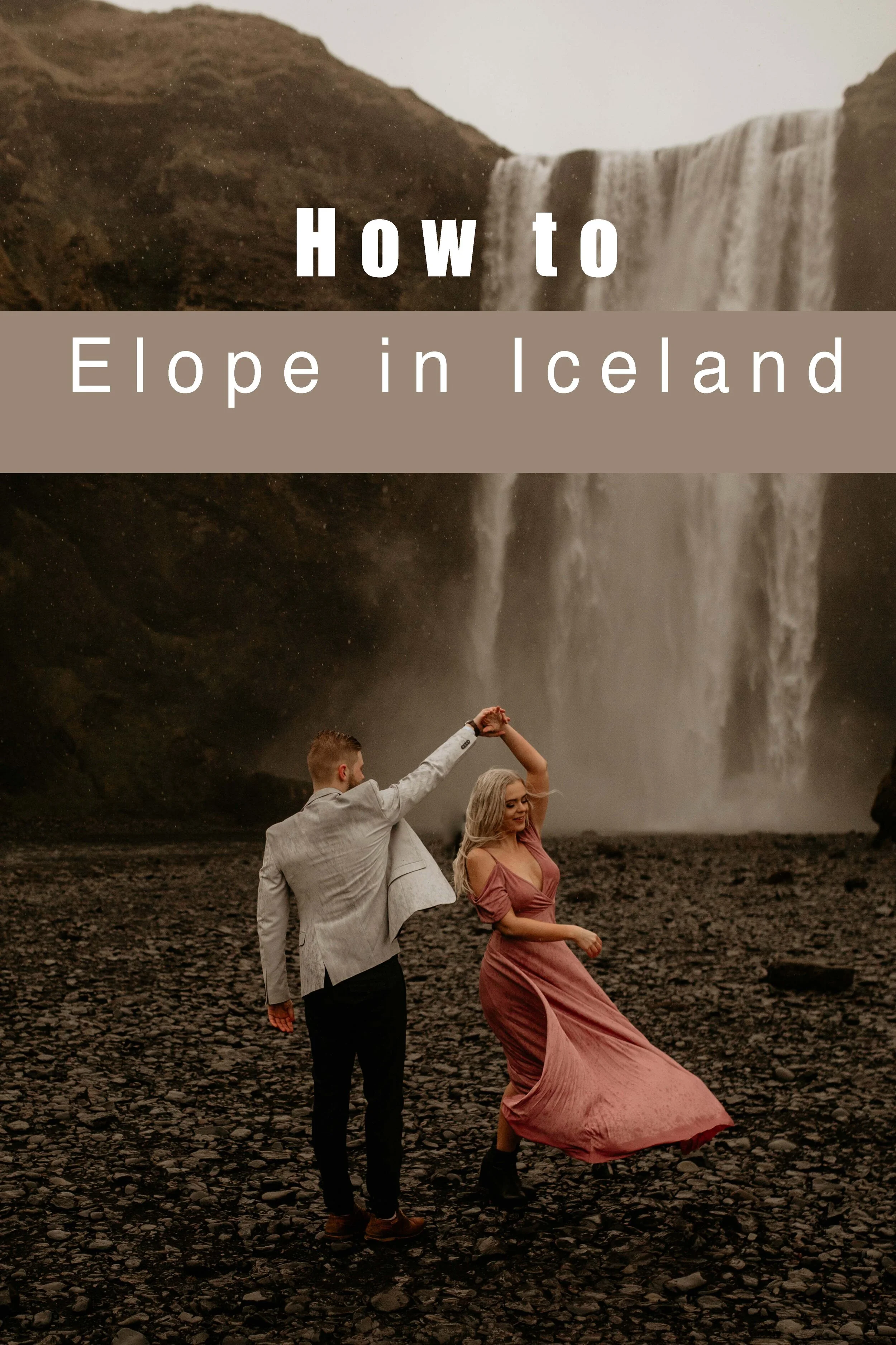 how to plan your iceland elopement