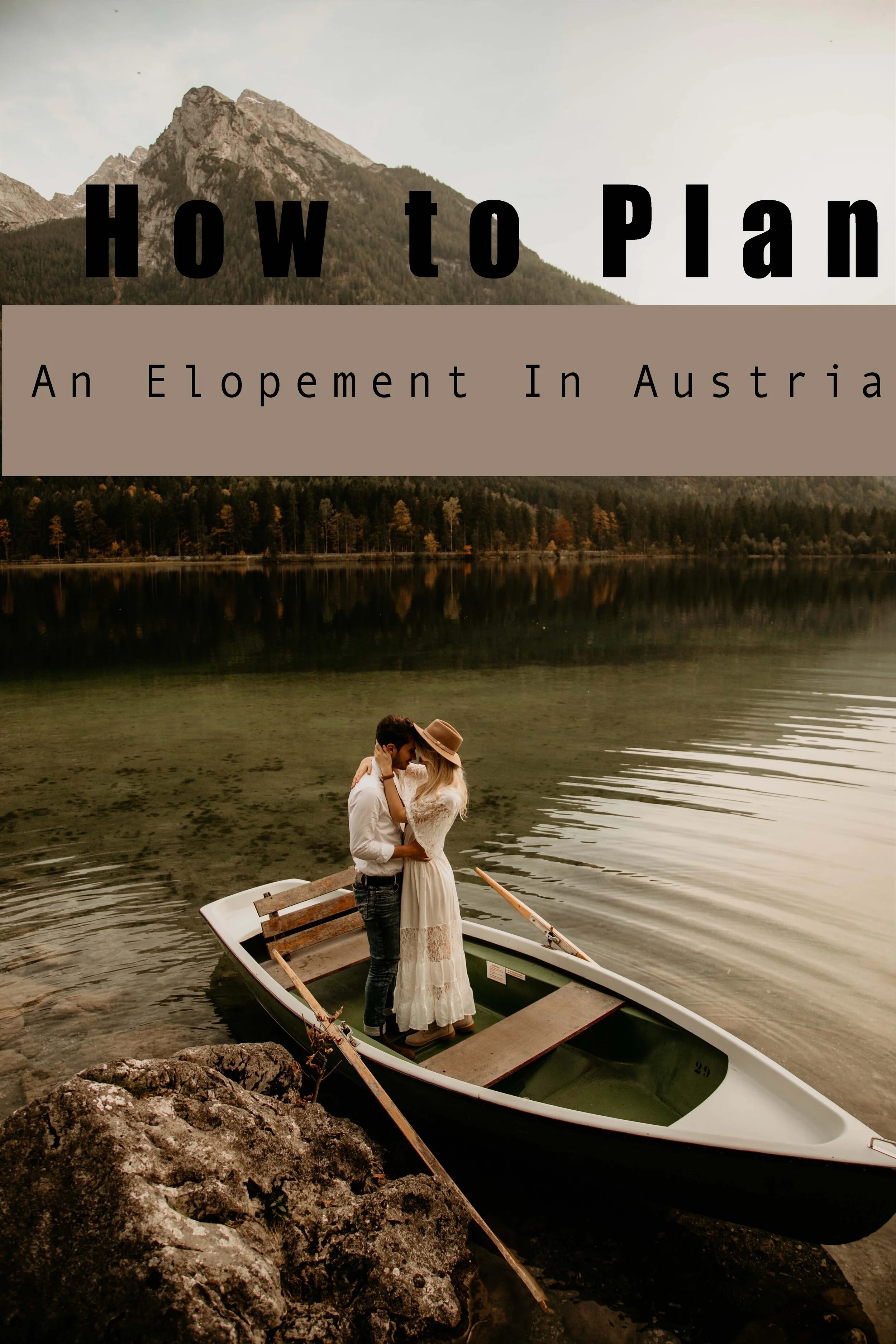 how to plan an elopement in austria