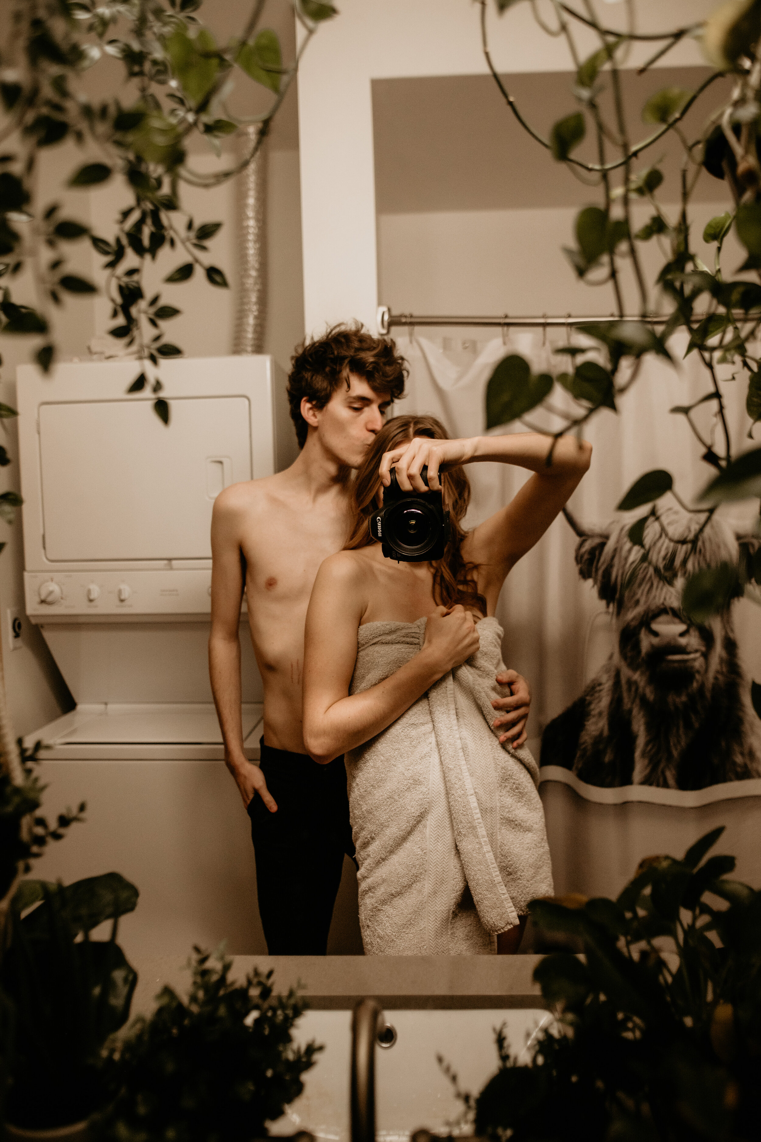 self portraits while quarantined