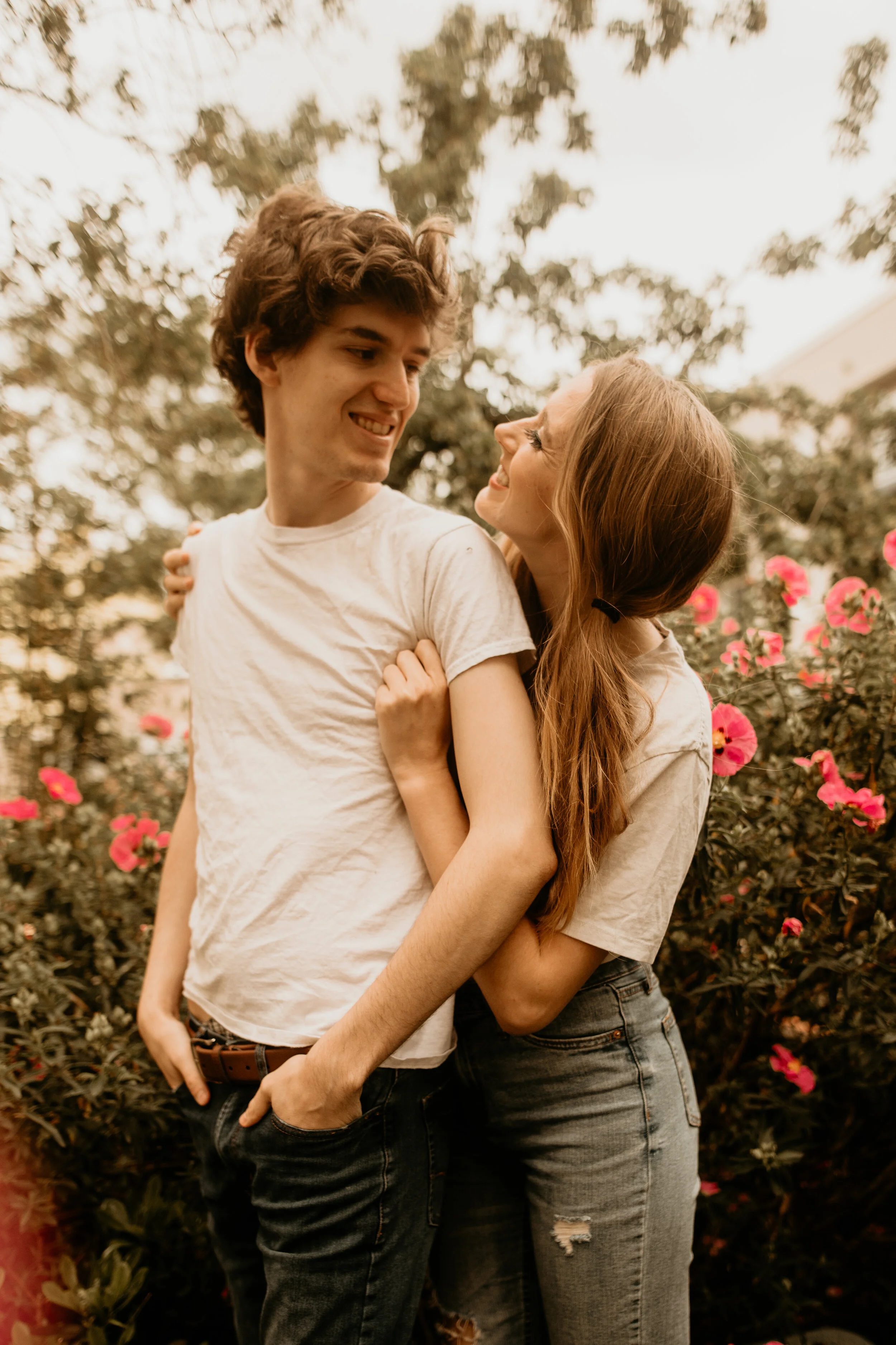 quarantine photoshoot on porch