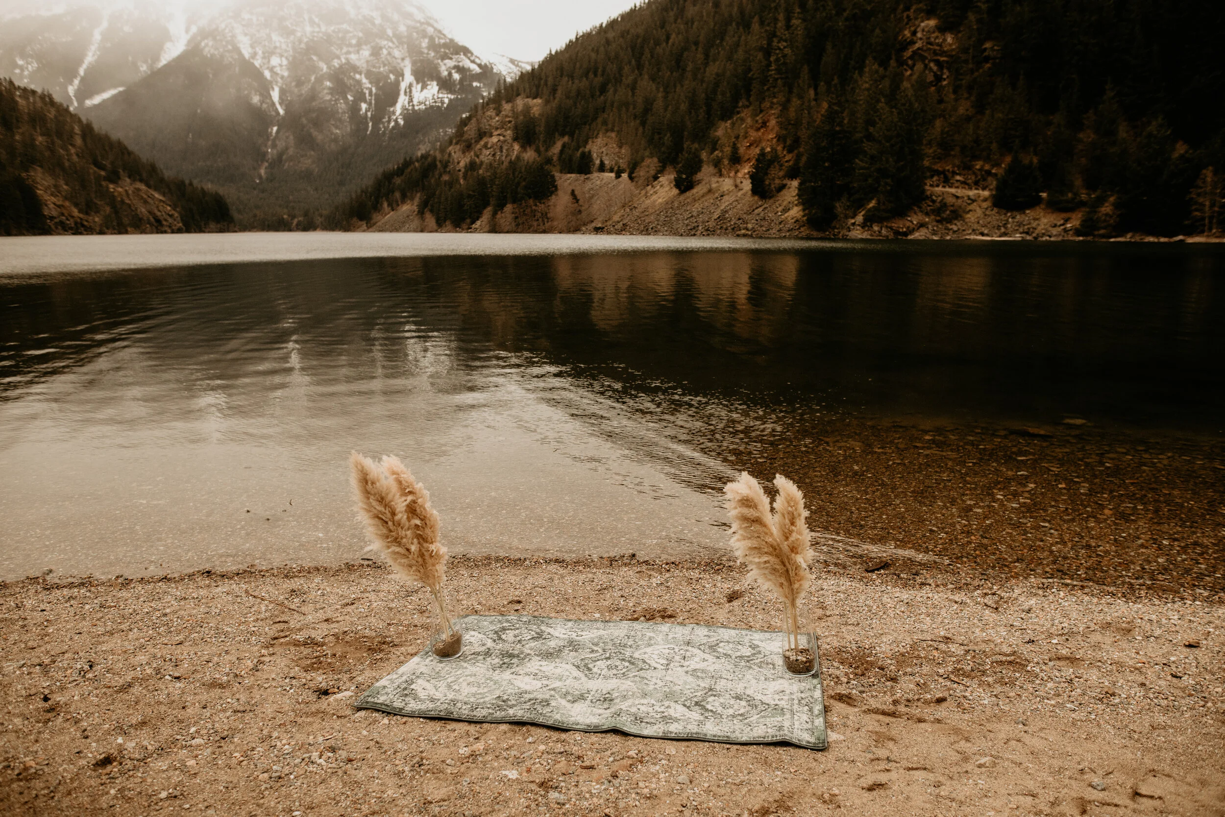 North cascades elopement - diablo lake elopement - Seattle elopement photographer - diablo lake photographer - north cascades elopement photographer - Seattle wedding photographer - cute couple - elope instead - breeanna lasher photographer