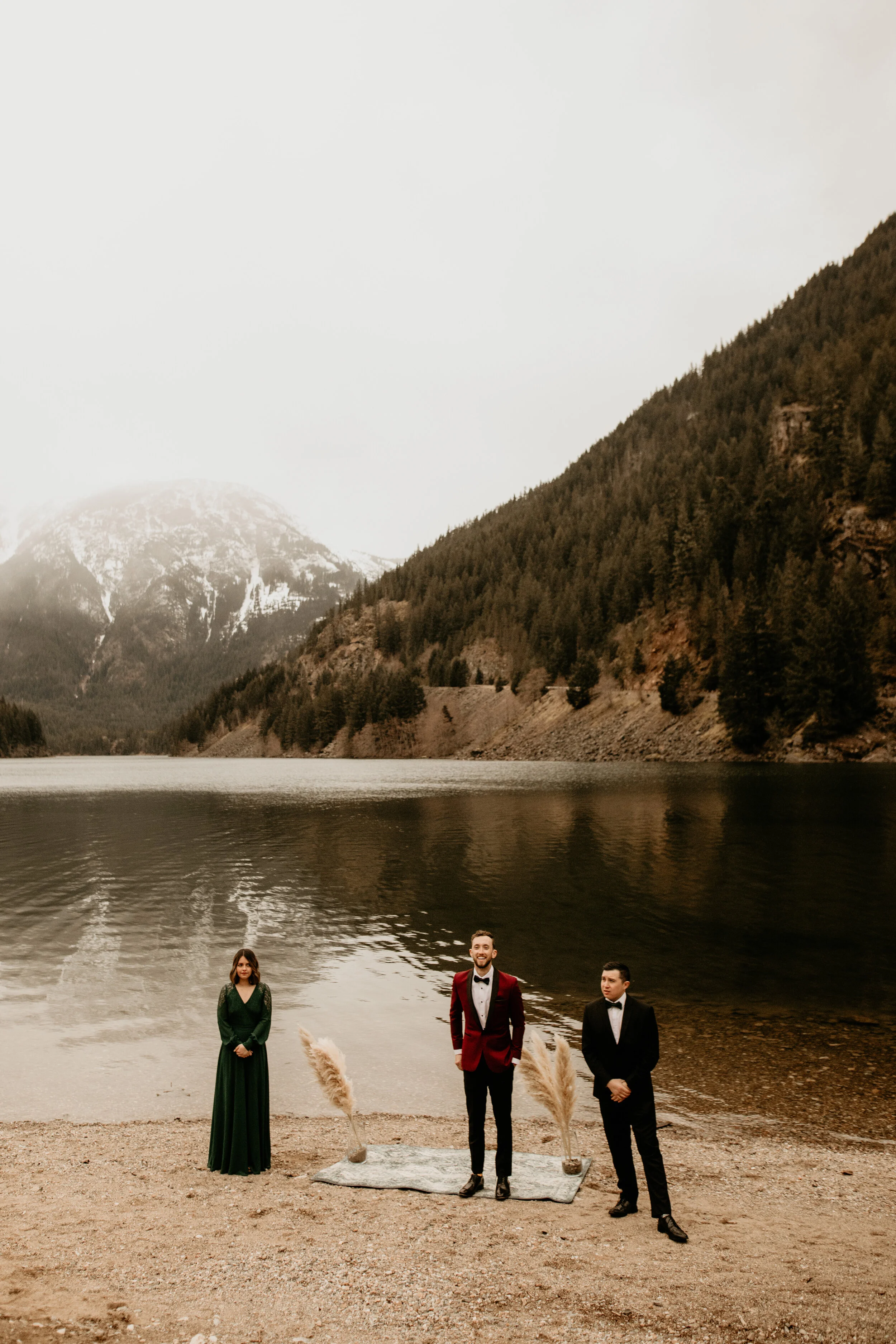 North cascades elopement - diablo lake elopement - Seattle elopement photographer - diablo lake photographer - north cascades elopement photographer - Seattle wedding photographer - cute couple - elope instead - breeanna lasher photographer