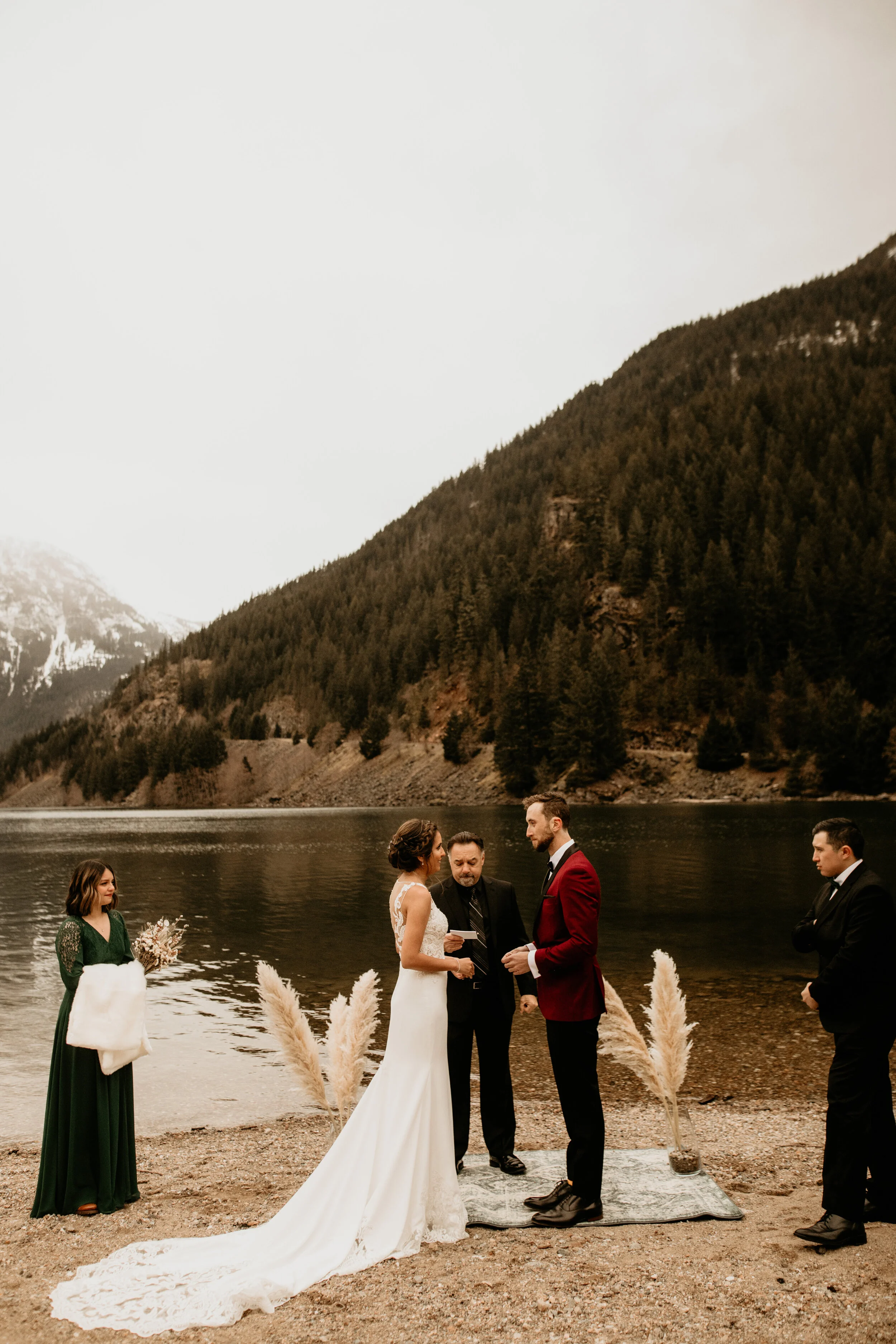 North cascades elopement - diablo lake elopement - Seattle elopement photographer - diablo lake photographer - north cascades elopement photographer - Seattle wedding photographer - cute couple - elope instead - breeanna lasher photographer