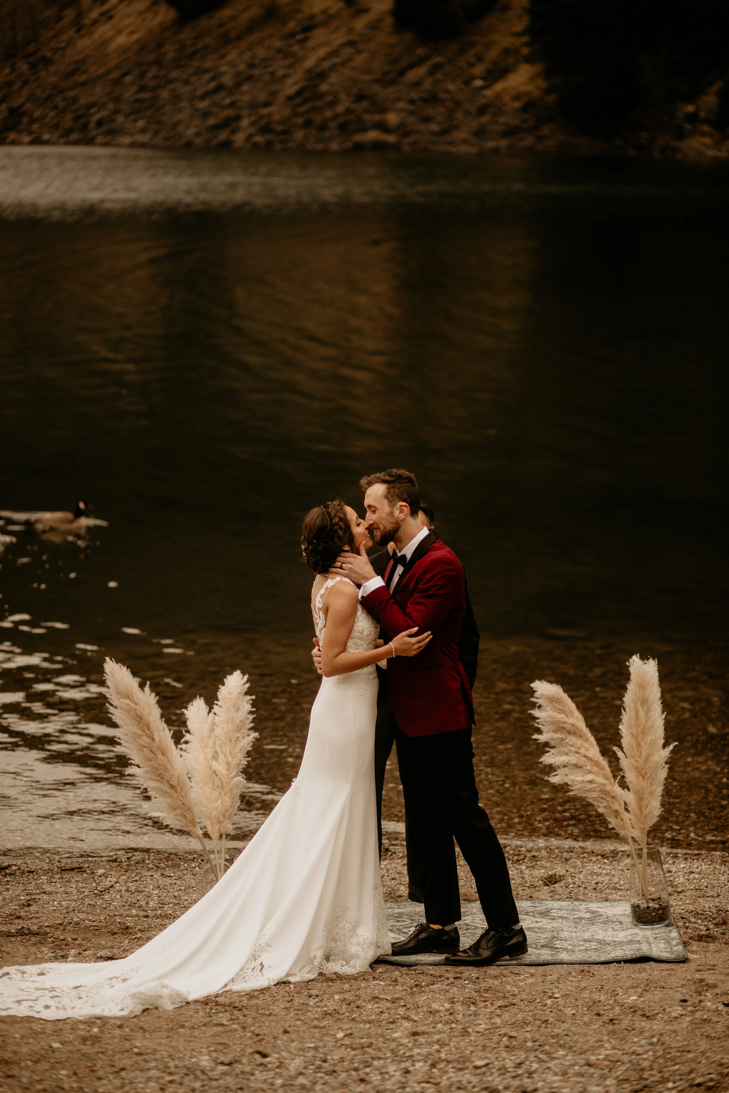 North cascades elopement - diablo lake elopement - Seattle elopement photographer - diablo lake photographer - north cascades elopement photographer - Seattle wedding photographer - cute couple - elope instead - breeanna lasher photographer
