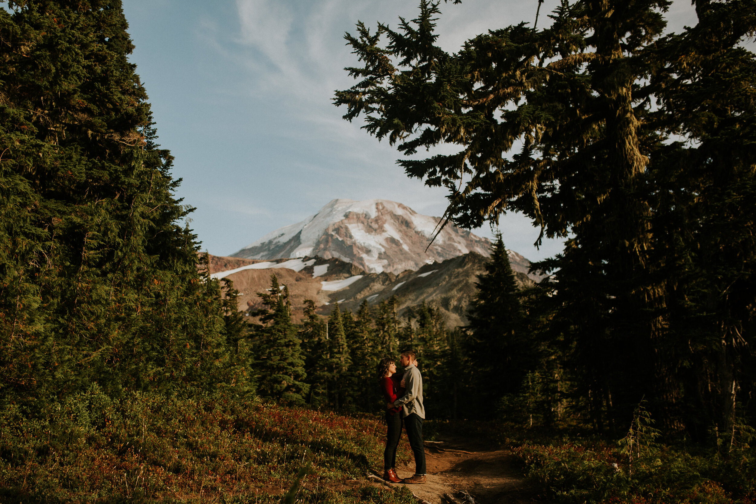 Waterfall, mountain views, lake (not pictured, but its there!)