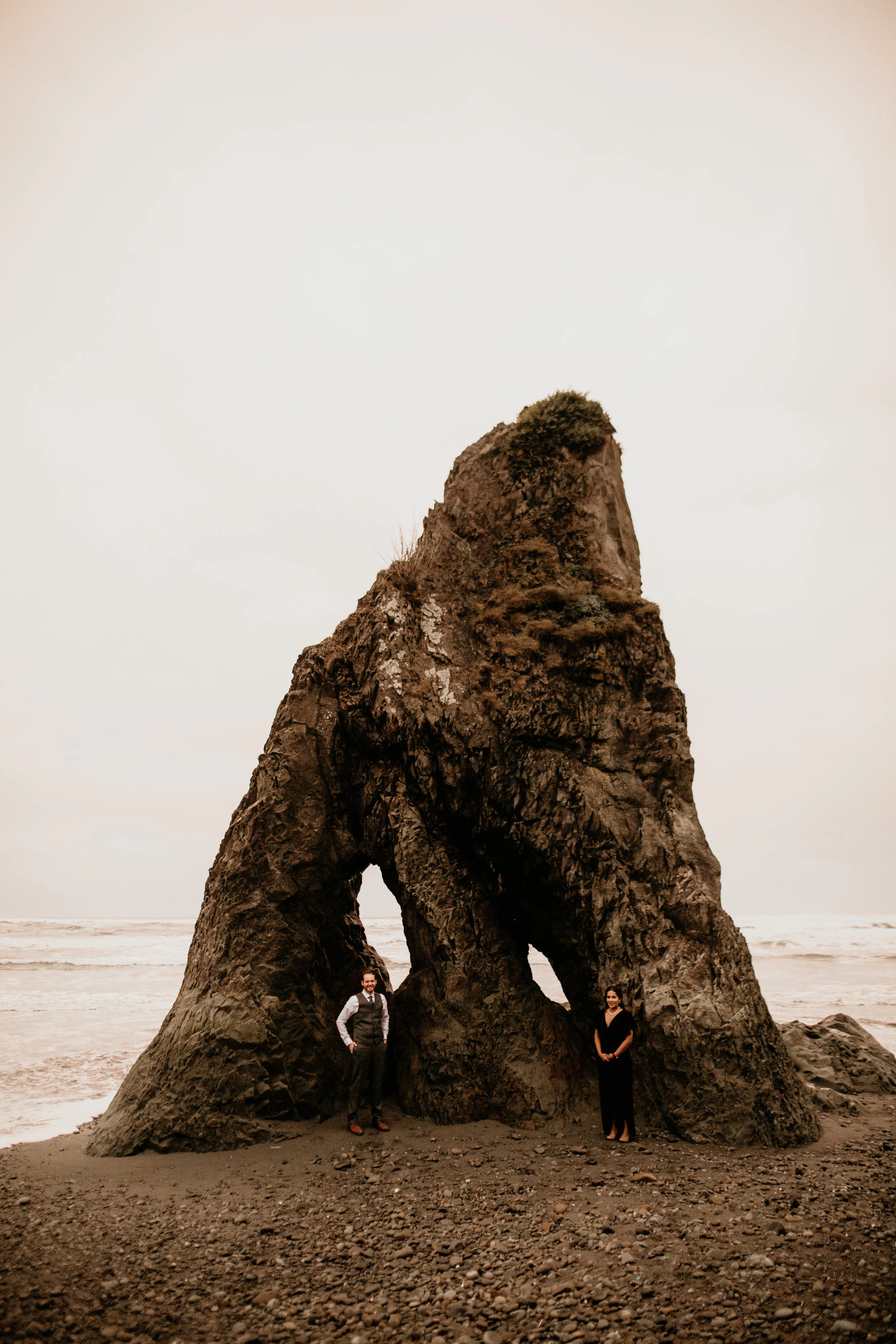 Portraits At Sunset at Ruby Beach (1 mile hike)