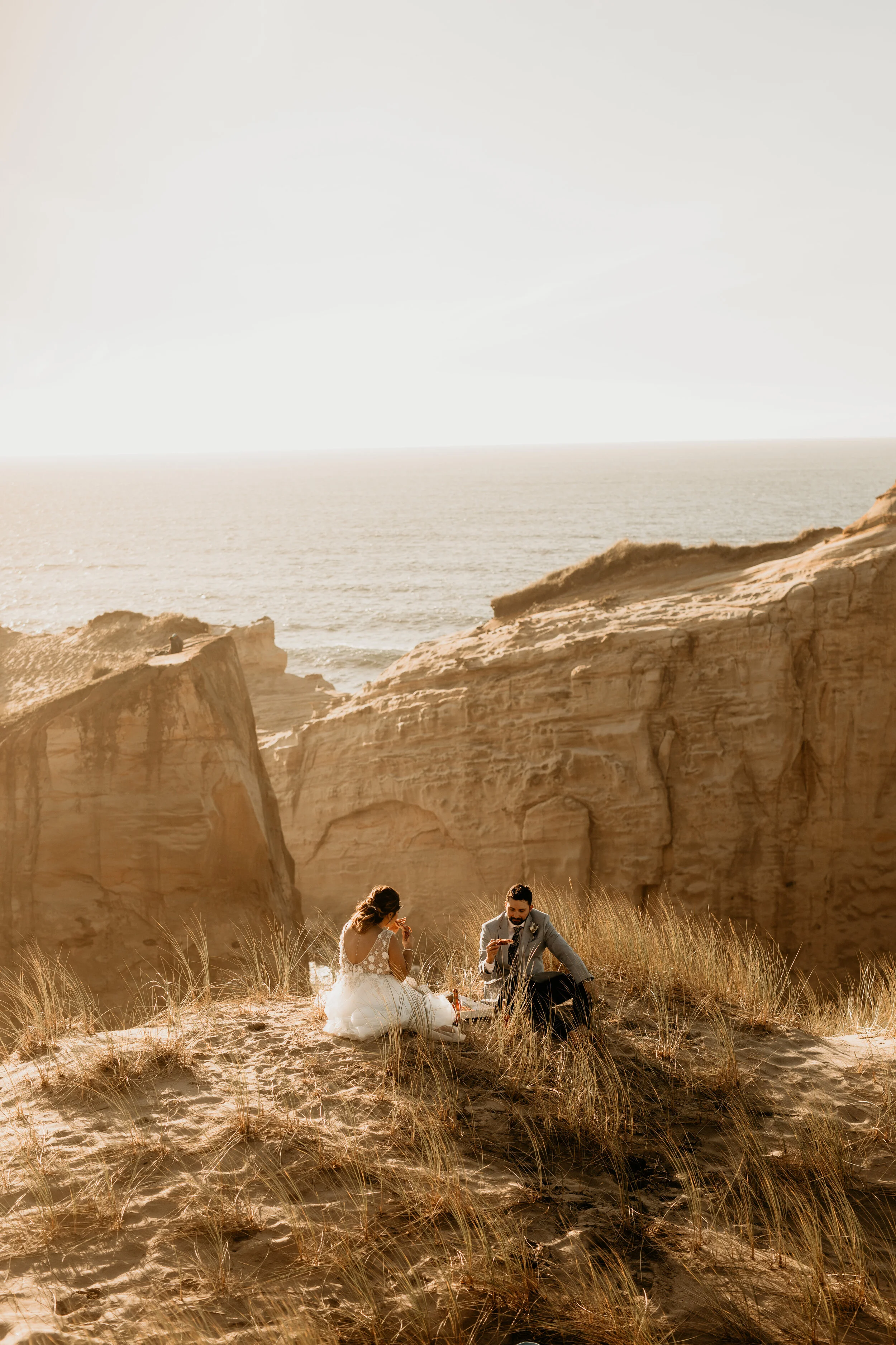 Ceremony at Cape Kiwanda