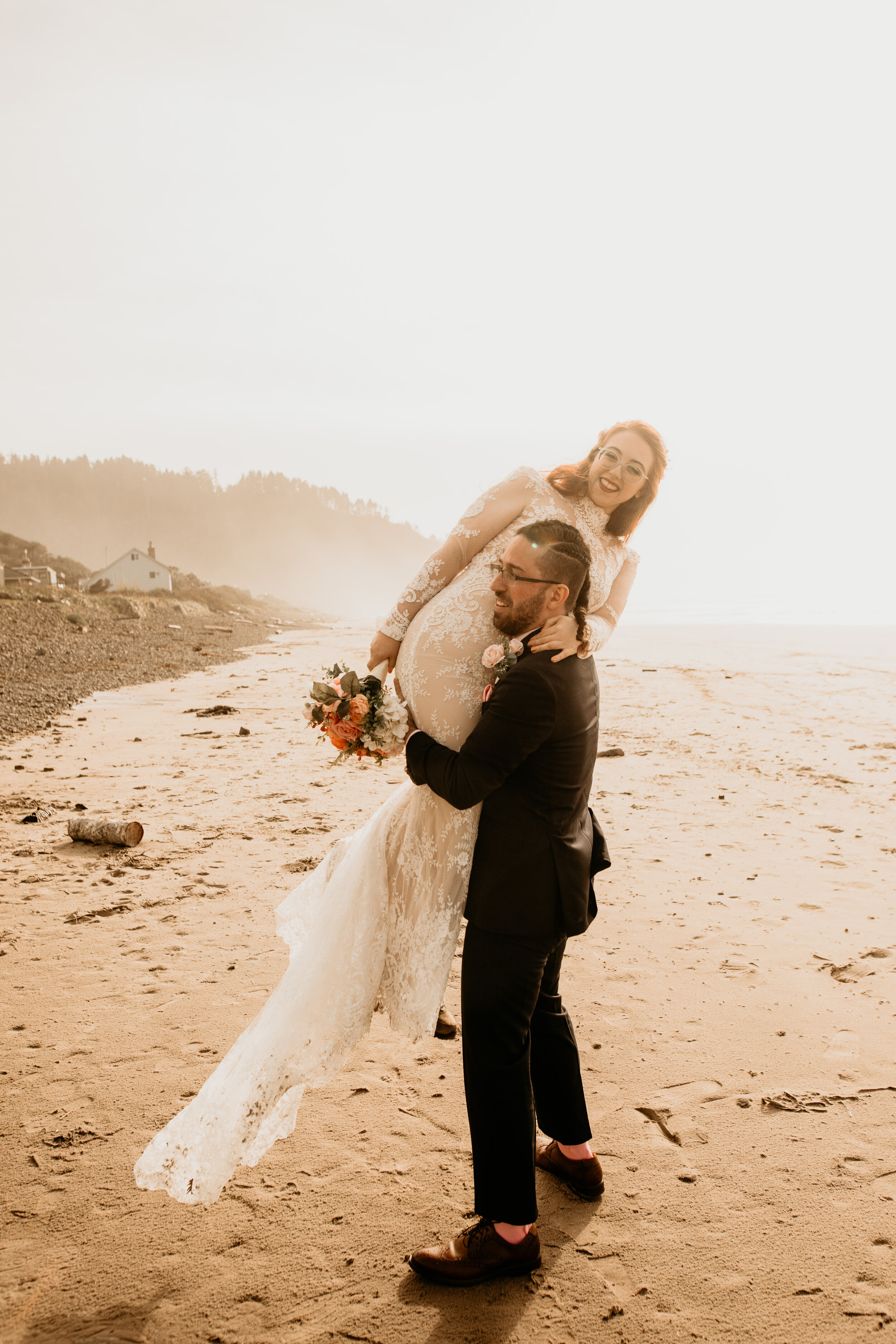 Sunset portraits at Dry Lagoon State Park