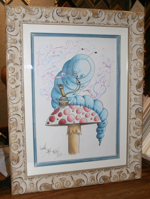 01_Barek and PhilB colloboration Custom Framed.JPG