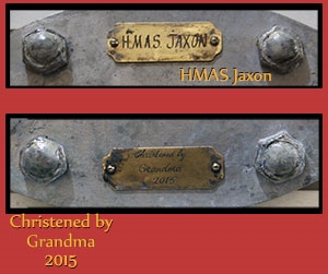 HMAS Jaxon Detail - ARTIS PURA Custom Framing