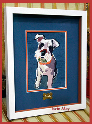 Evie May = ARTIS PURA Custom Framing