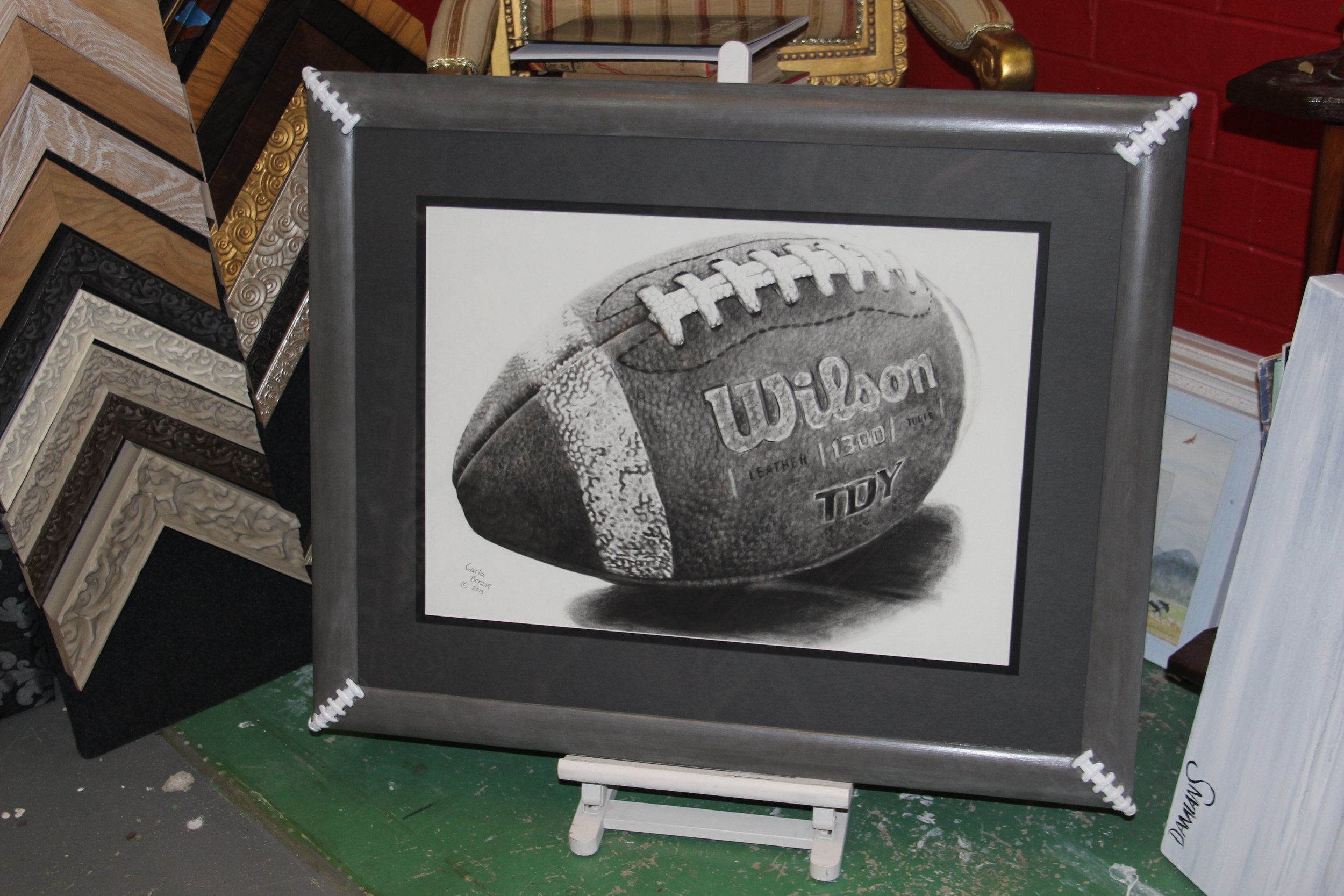 Gridiron Football Frame