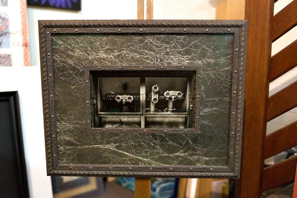 Creative framing hand finished matting