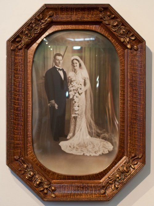 Antique frame and photo restoration