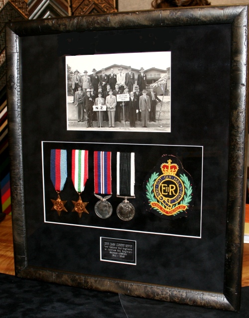 Framing War Service Medals Brisbane