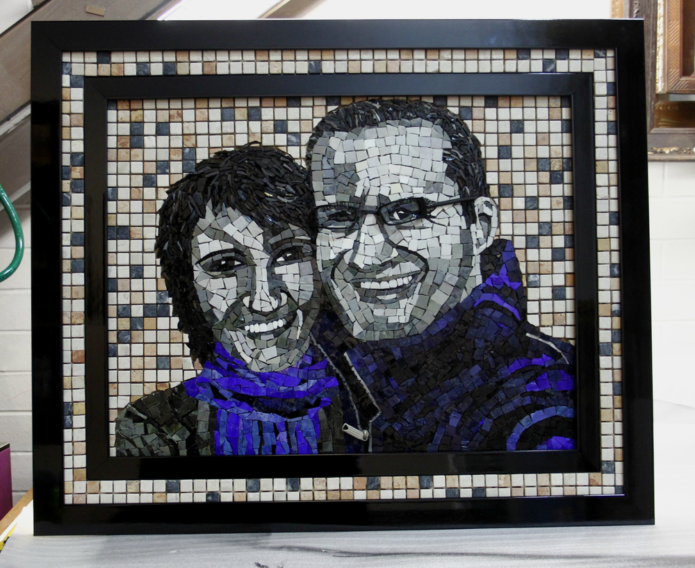 Framing Mosaic art 